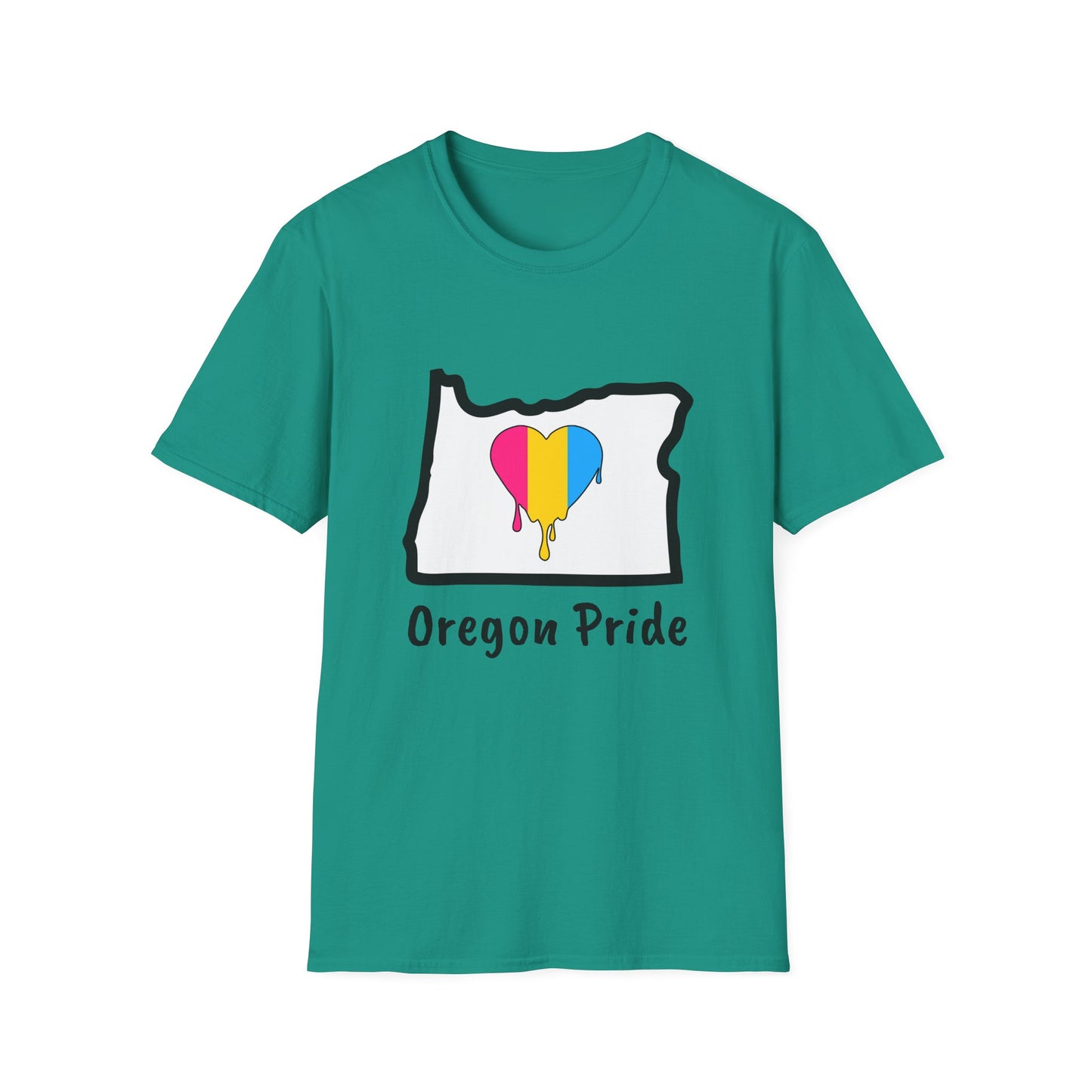 Oregon Pride Tee Shirt (Pan Pride)