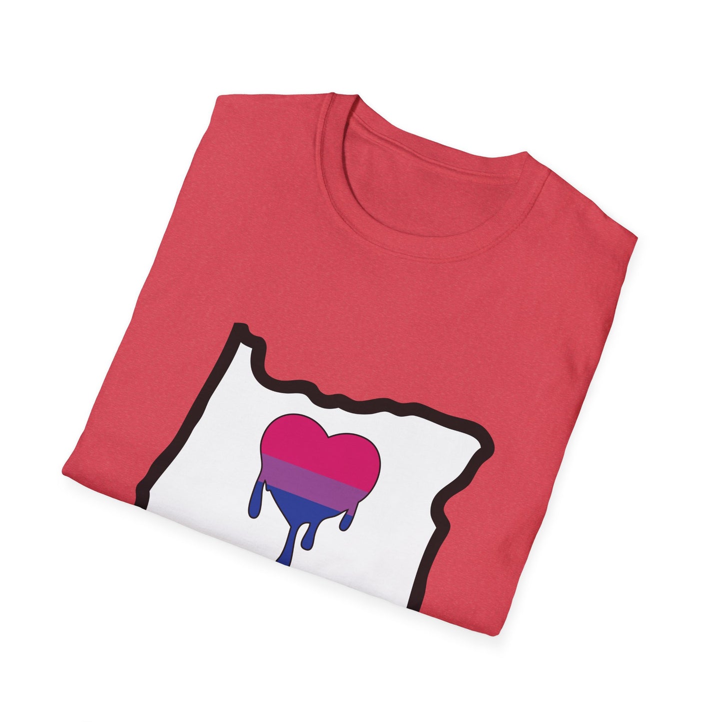 Oregon Pride Tee Shirt (Bi Pride)