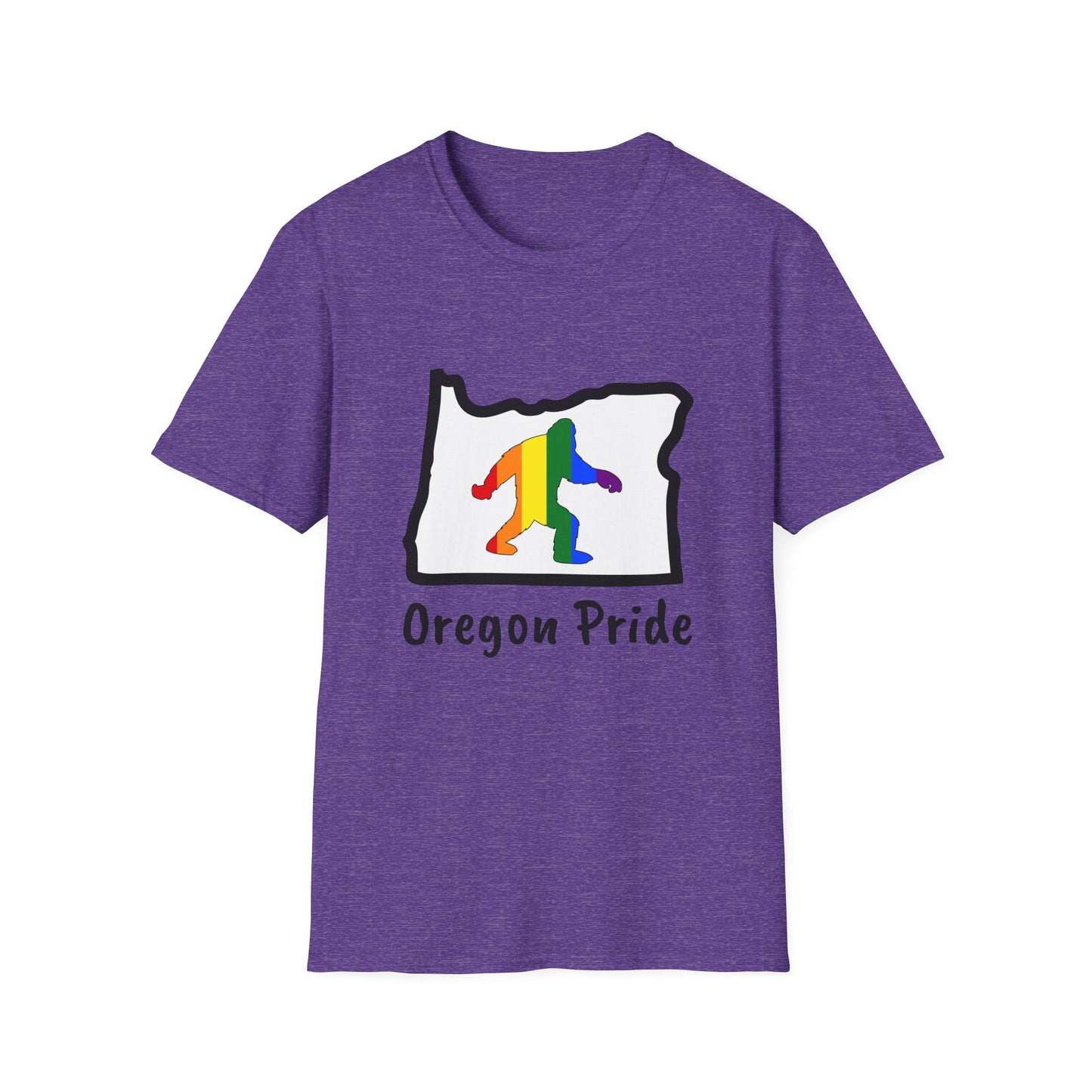 Oregon Pride Tee Shirt (Bigfoot-PNW Pride)