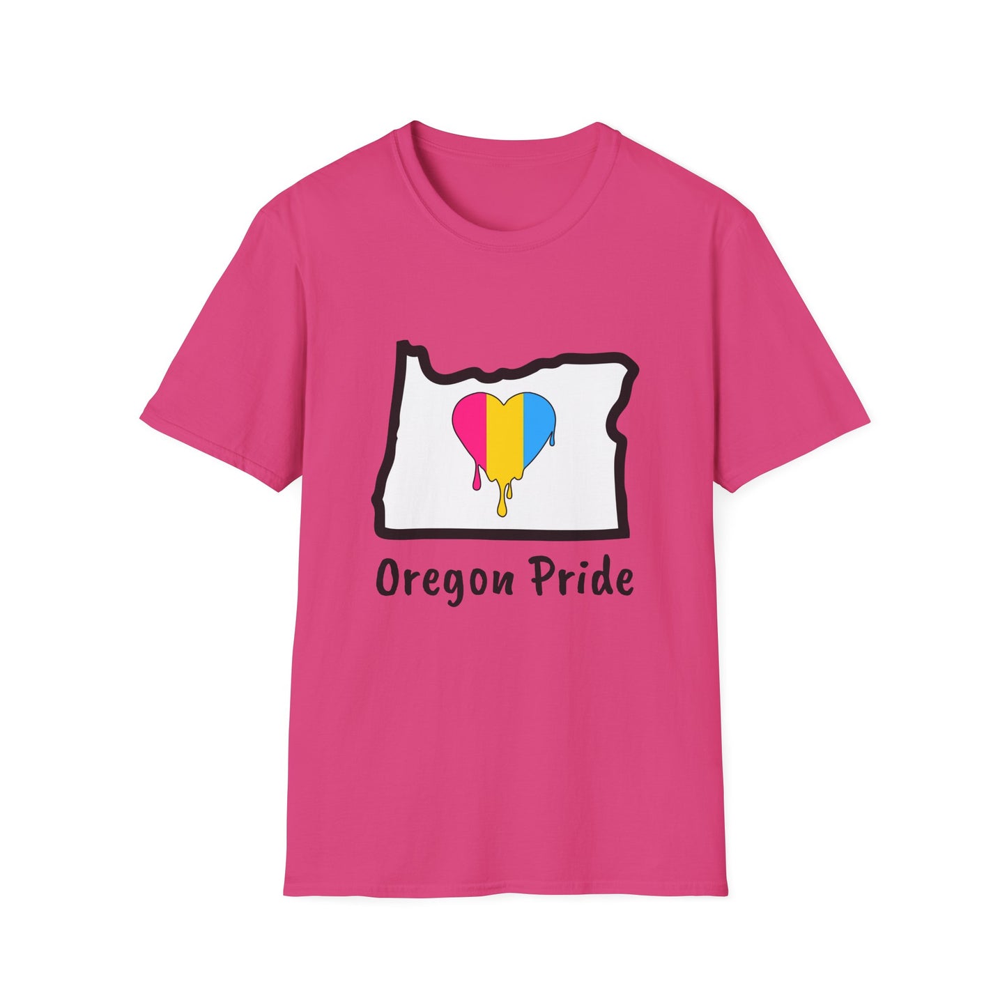 Oregon Pride Tee Shirt (Pan Pride)