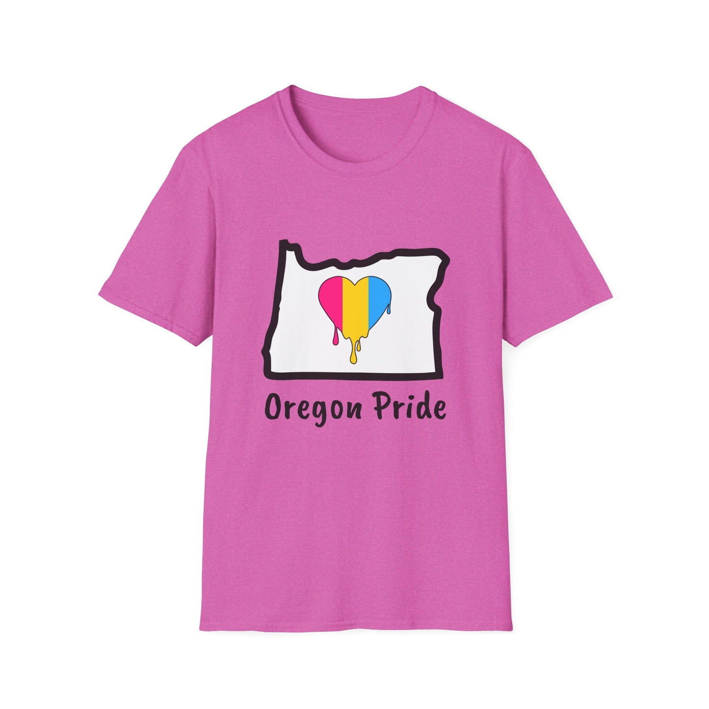 Oregon Pride Tee Shirt (Pan Pride)