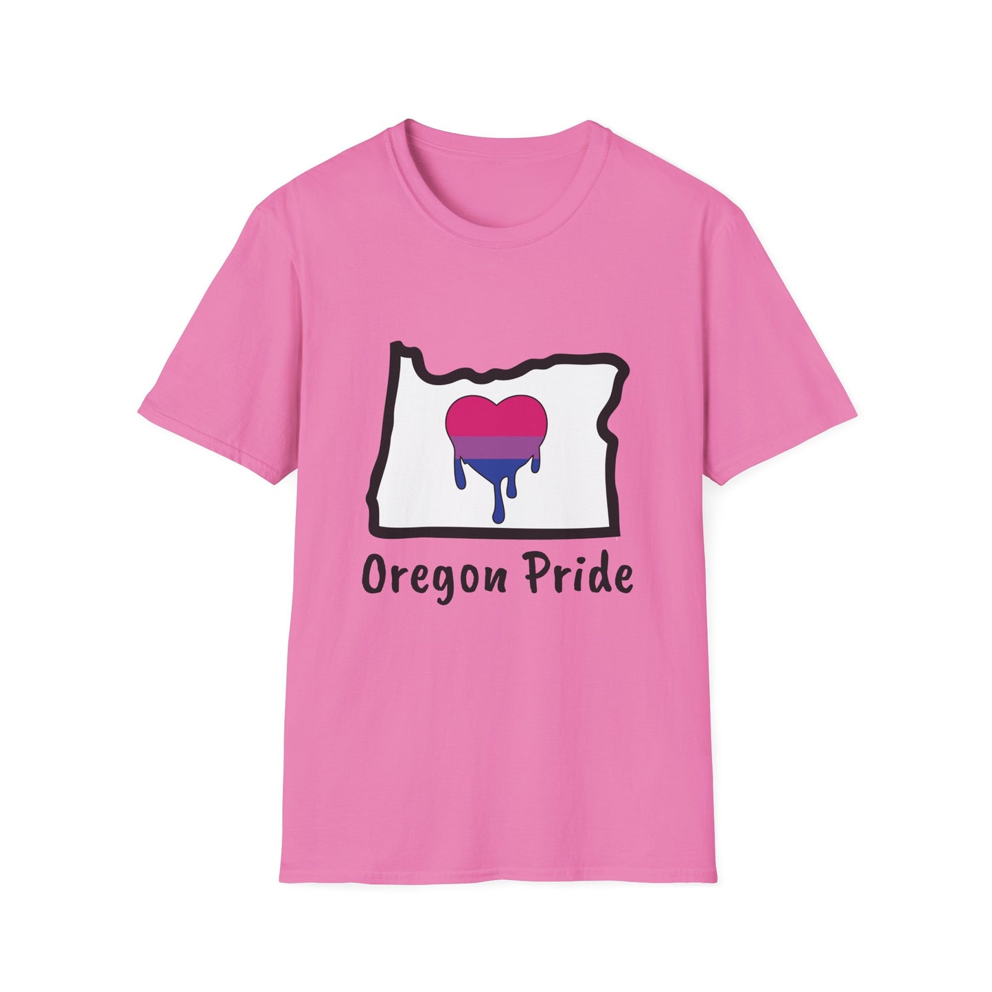 Oregon Pride Tee Shirt (Bi Pride)