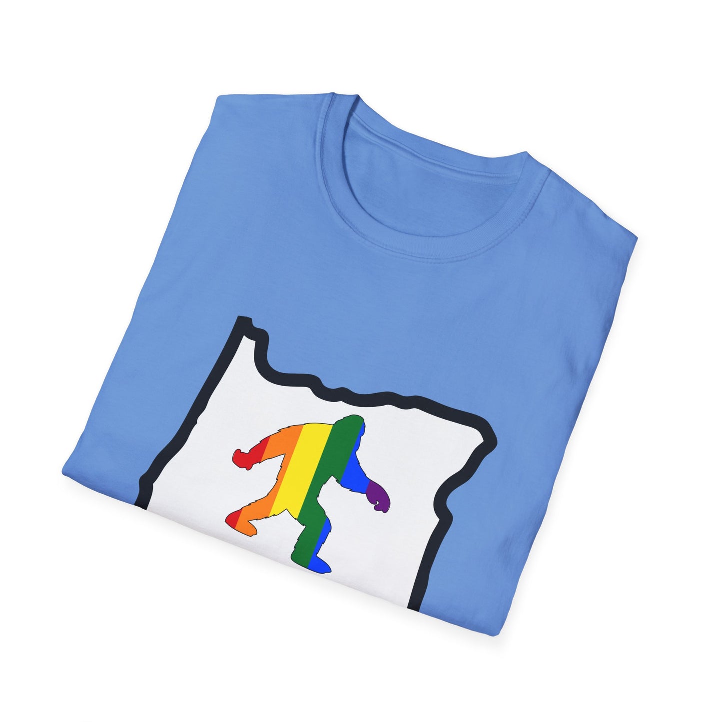 Oregon Pride Tee Shirt (Bigfoot-PNW Pride)