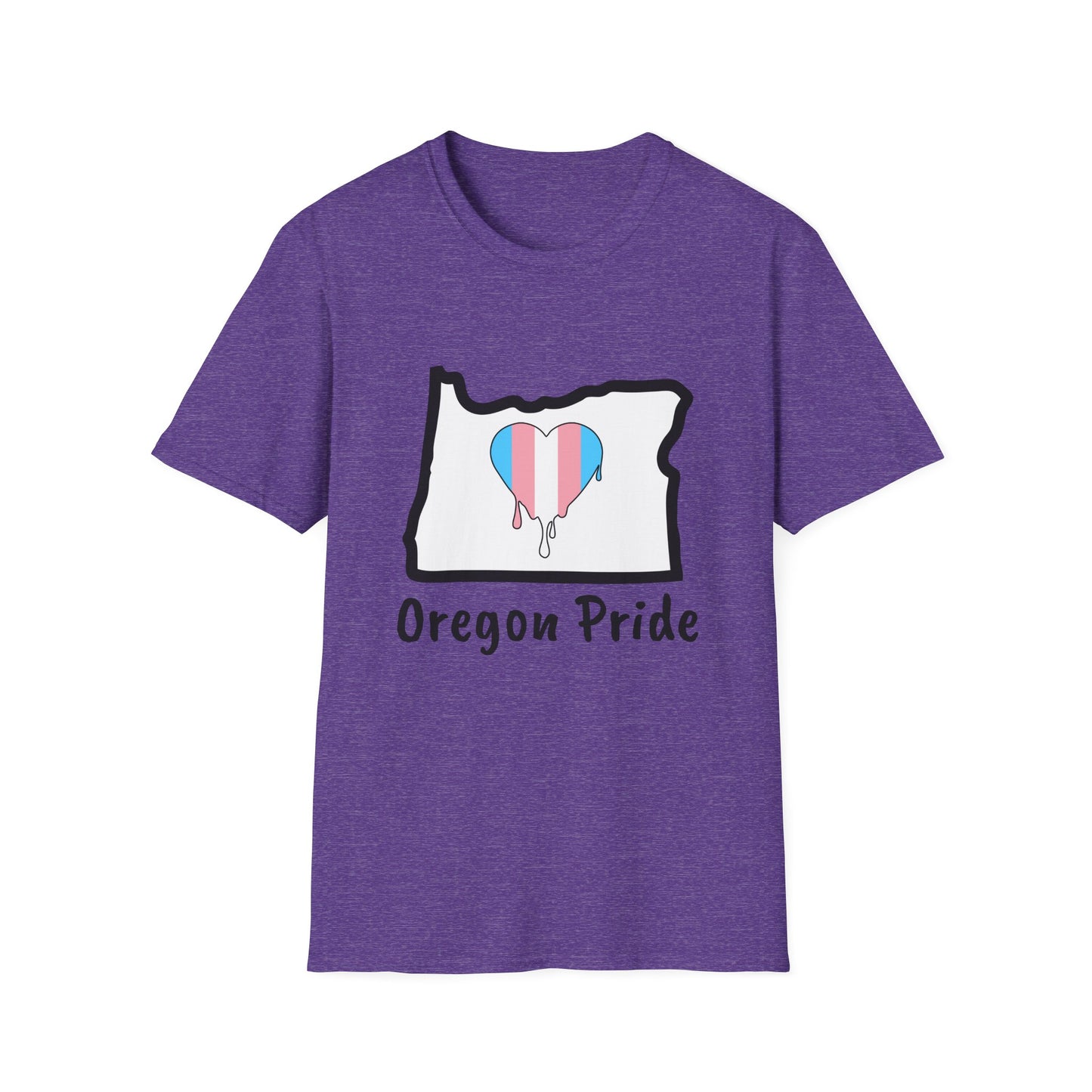Oregon Pride Tee Shirt (Trans Pride)