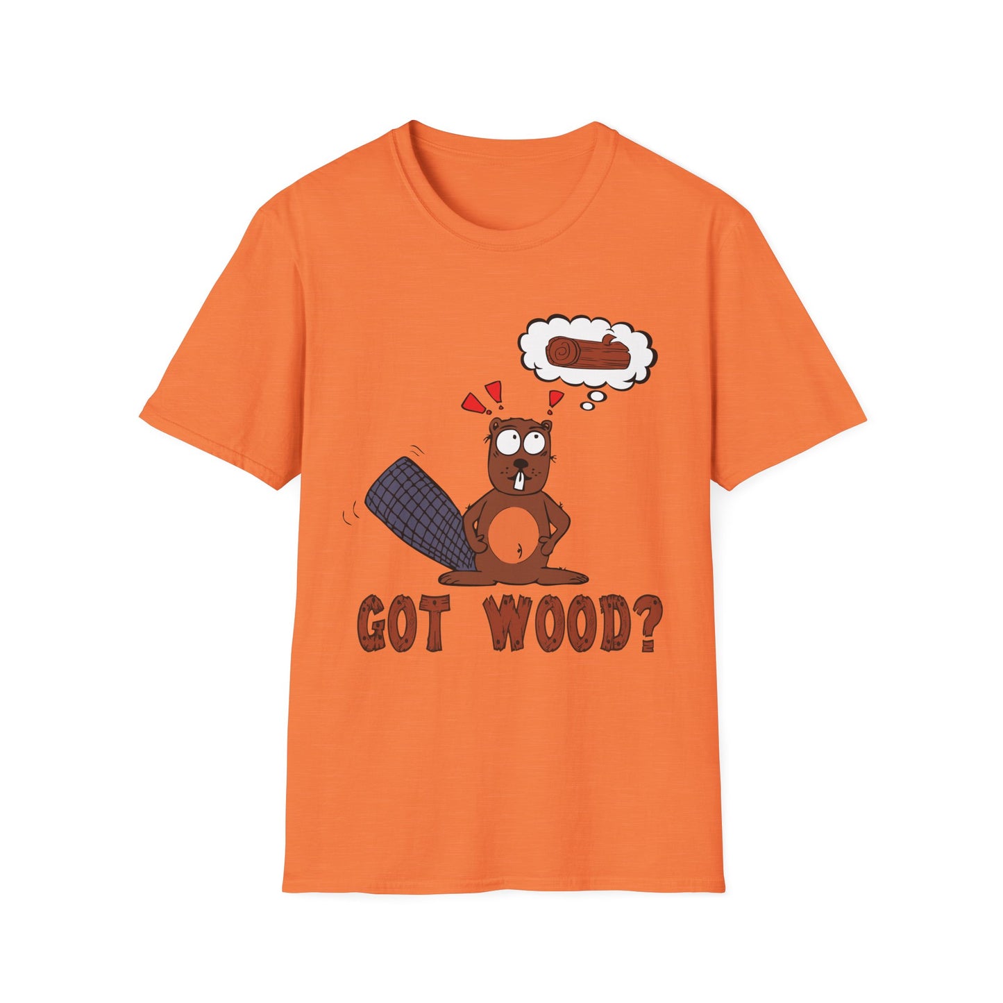 "Got Wood?" PNW Beaver Tee Shirt (Original design)