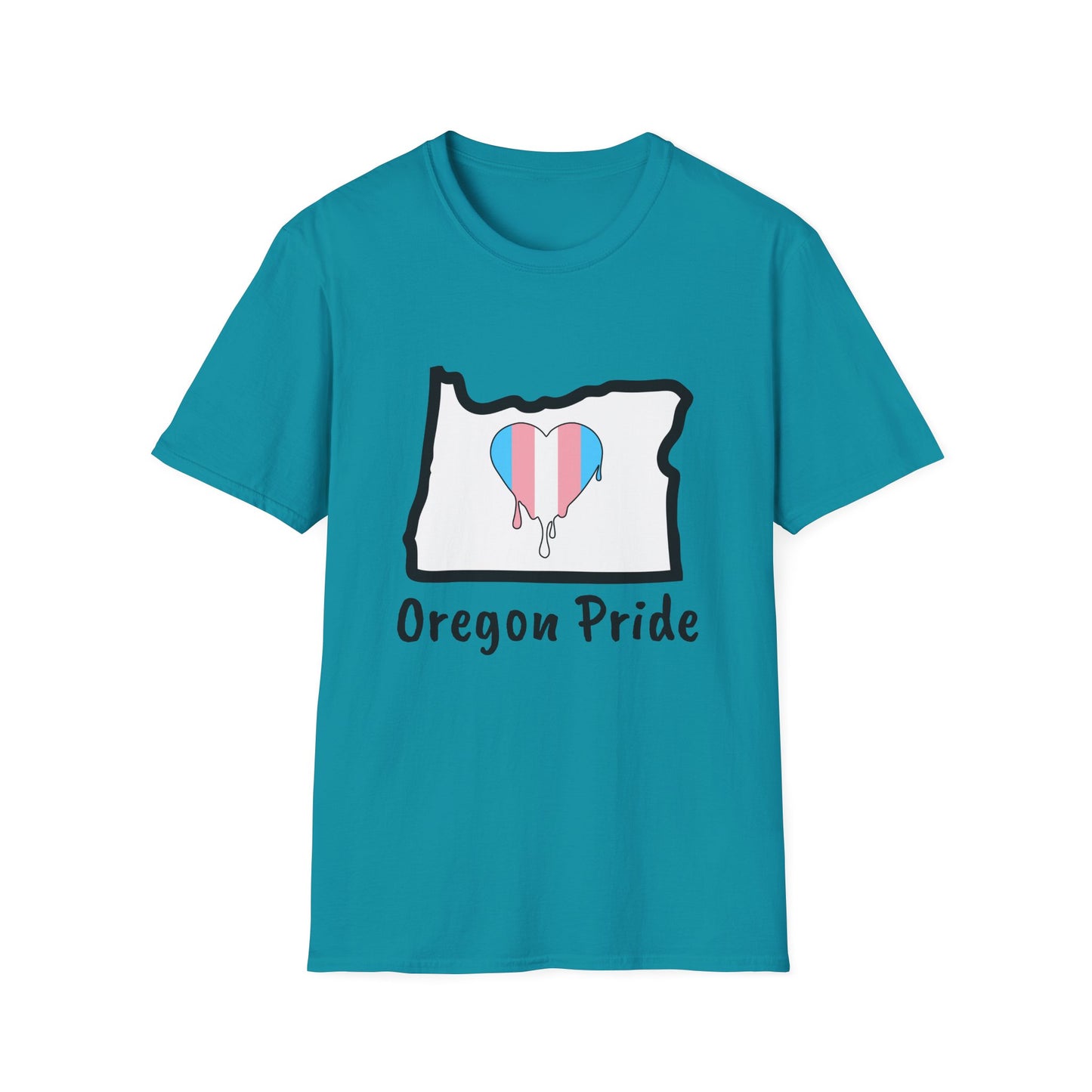 Oregon Pride Tee Shirt (Trans Pride)