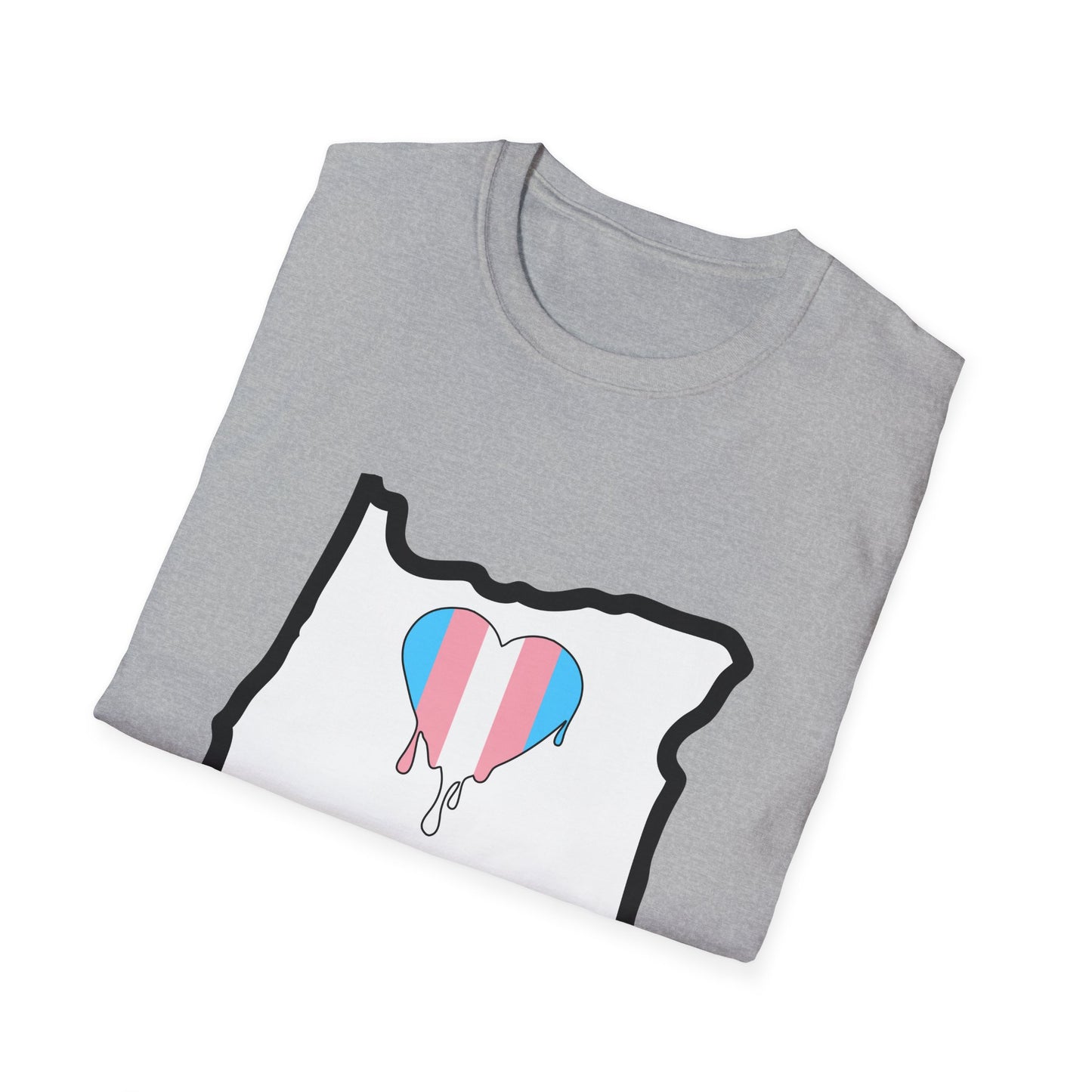 Oregon Pride Tee Shirt (Trans Pride)