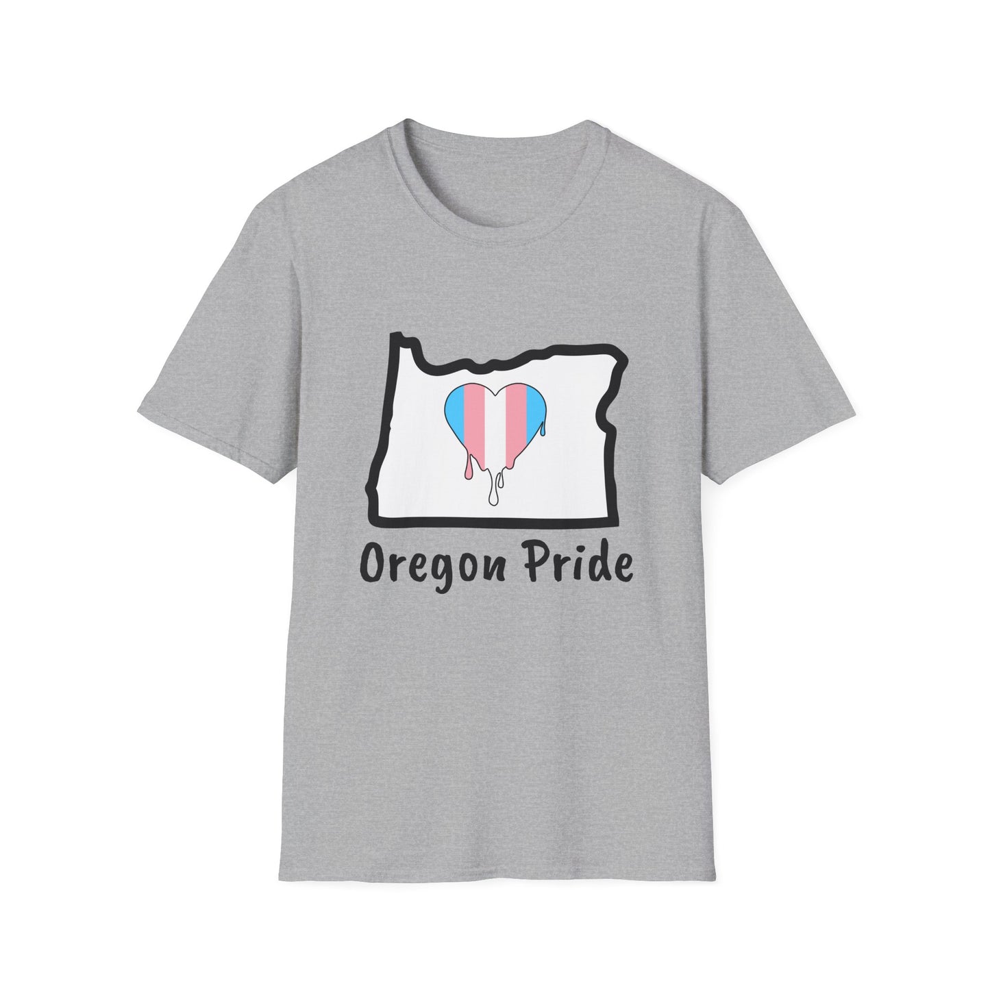 Oregon Pride Tee Shirt (Trans Pride)