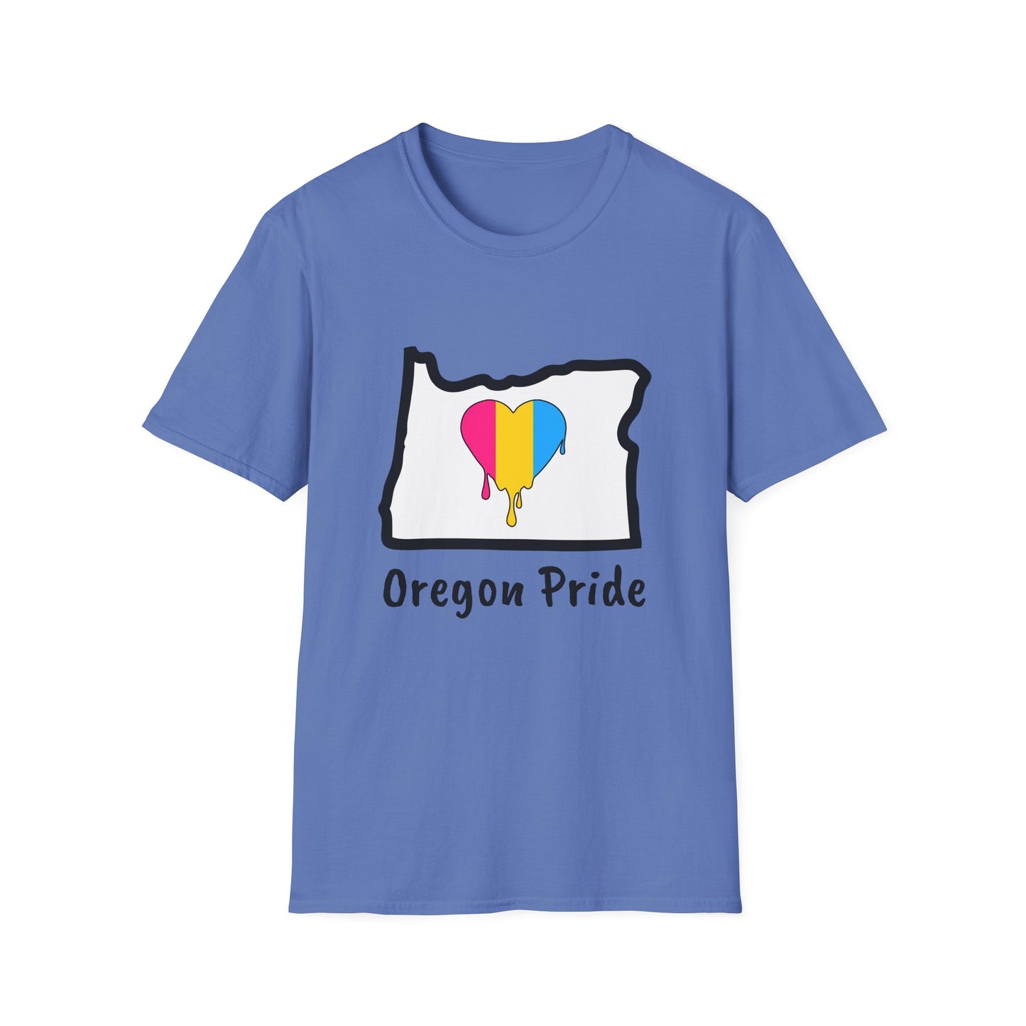 Oregon Pride Tee Shirt (Pan Pride)