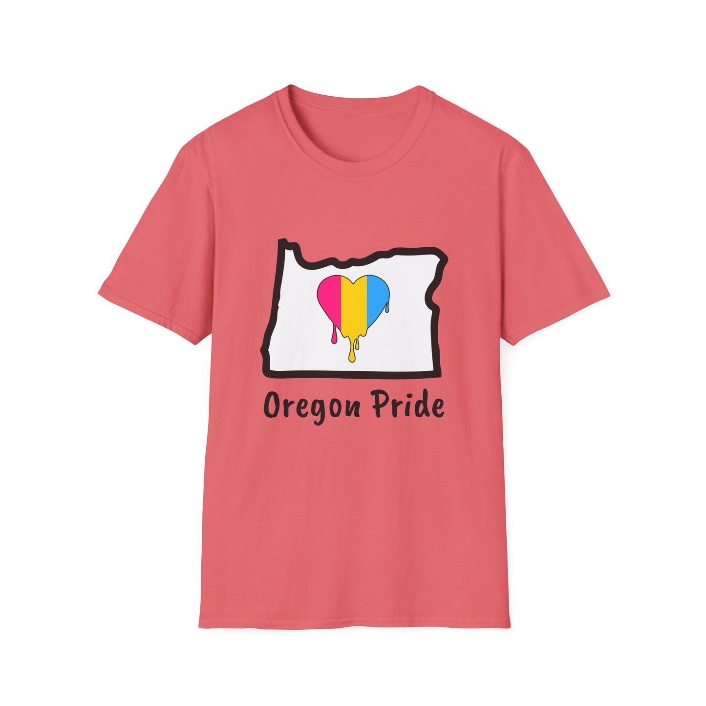 Oregon Pride Tee Shirt (Pan Pride)