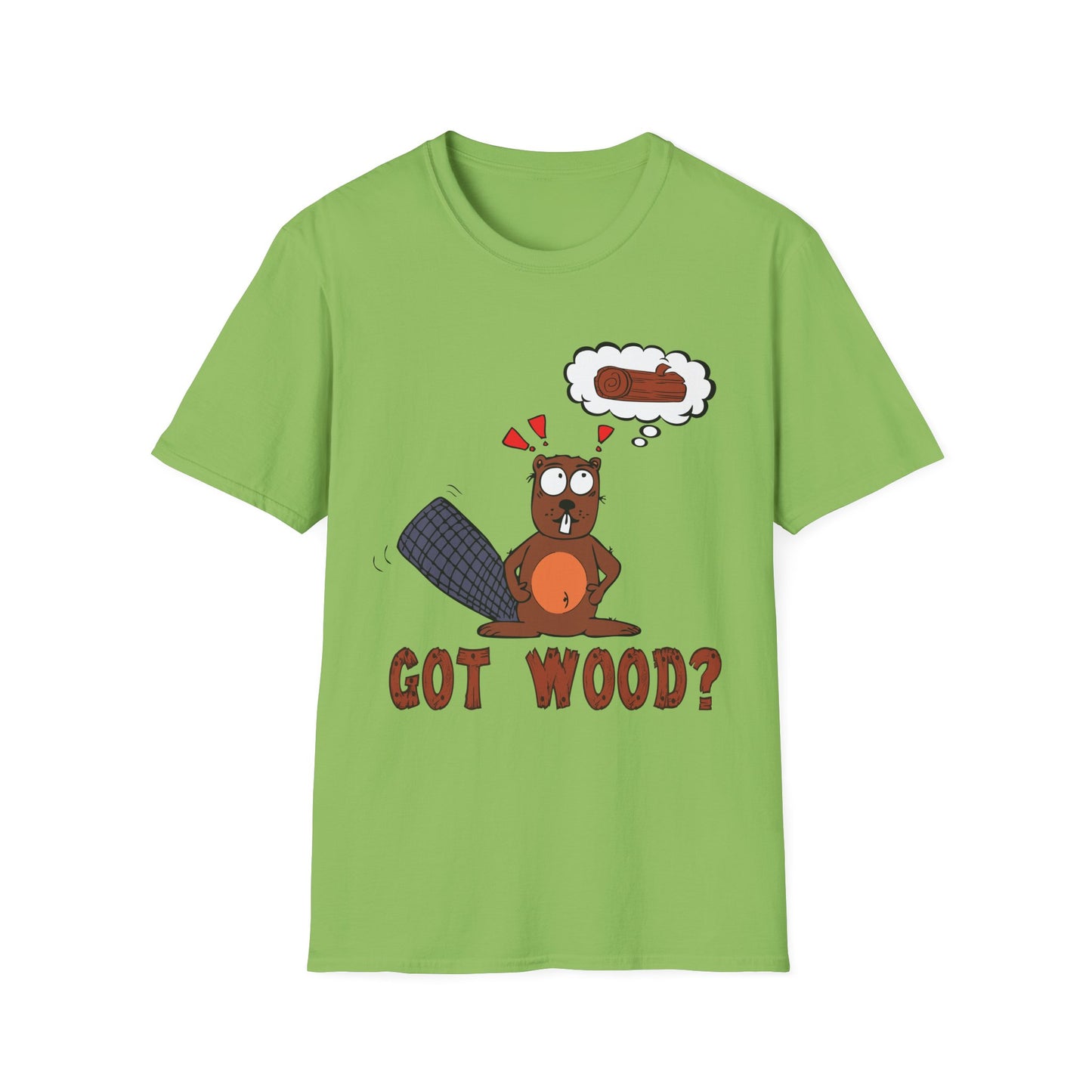 "Got Wood?" PNW Beaver Tee Shirt (Original design)