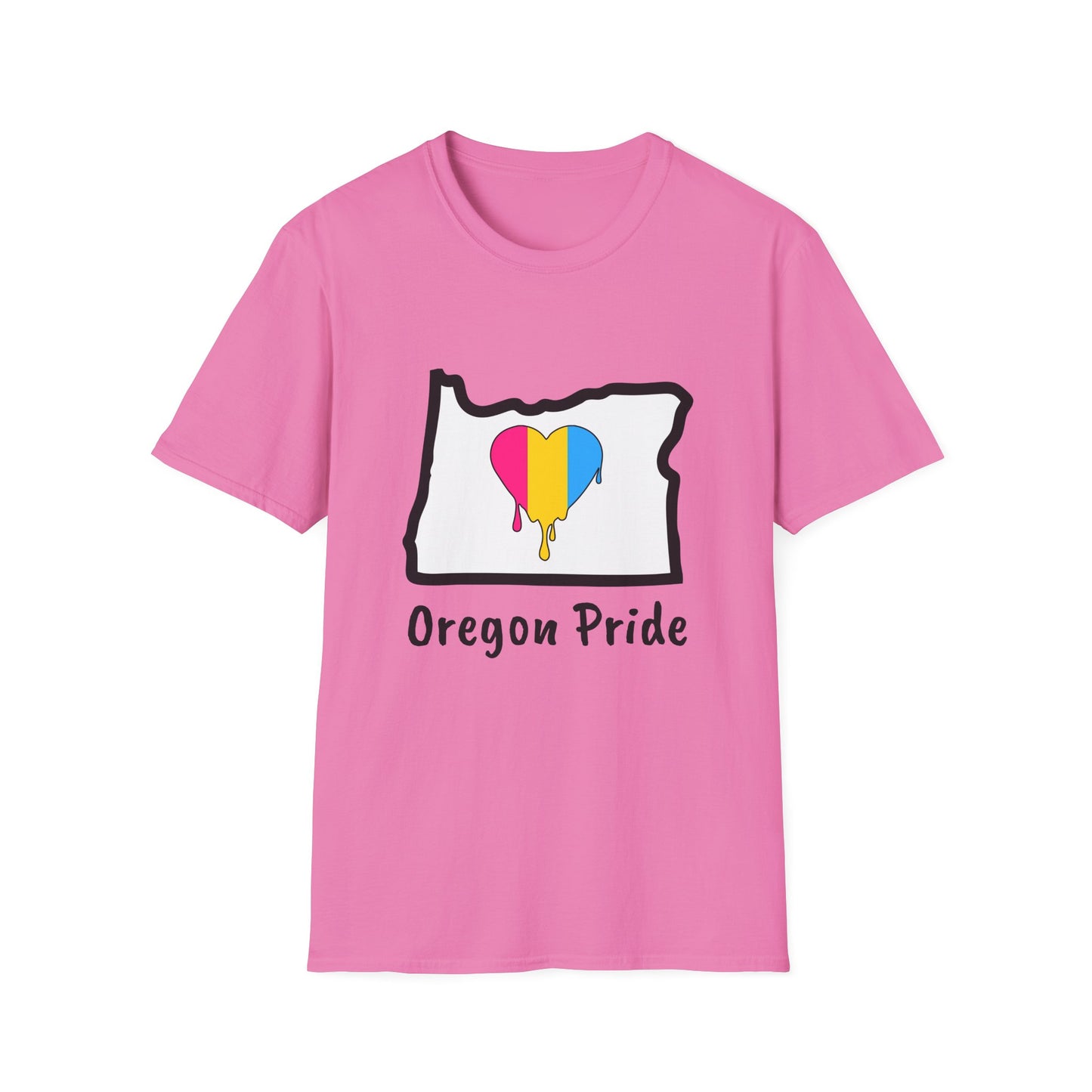 Oregon Pride Tee Shirt (Pan Pride)