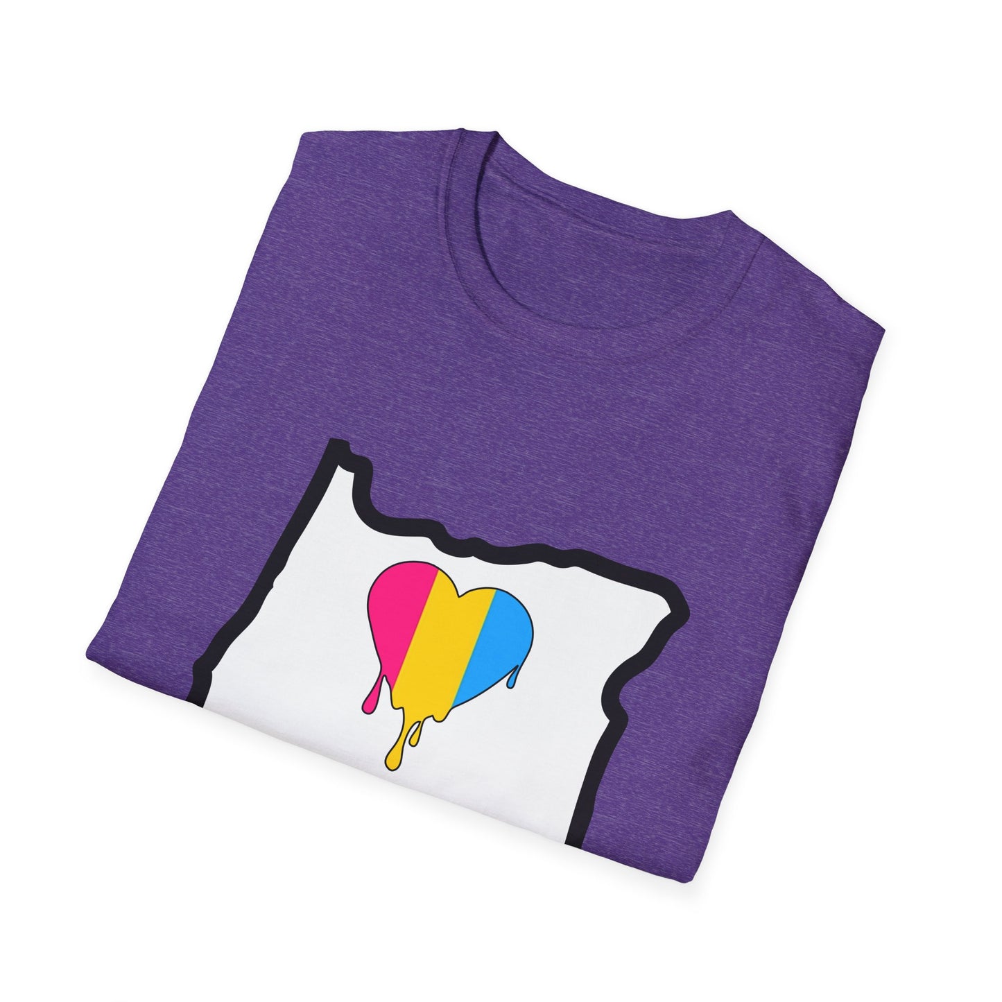 Oregon Pride Tee Shirt (Pan Pride)