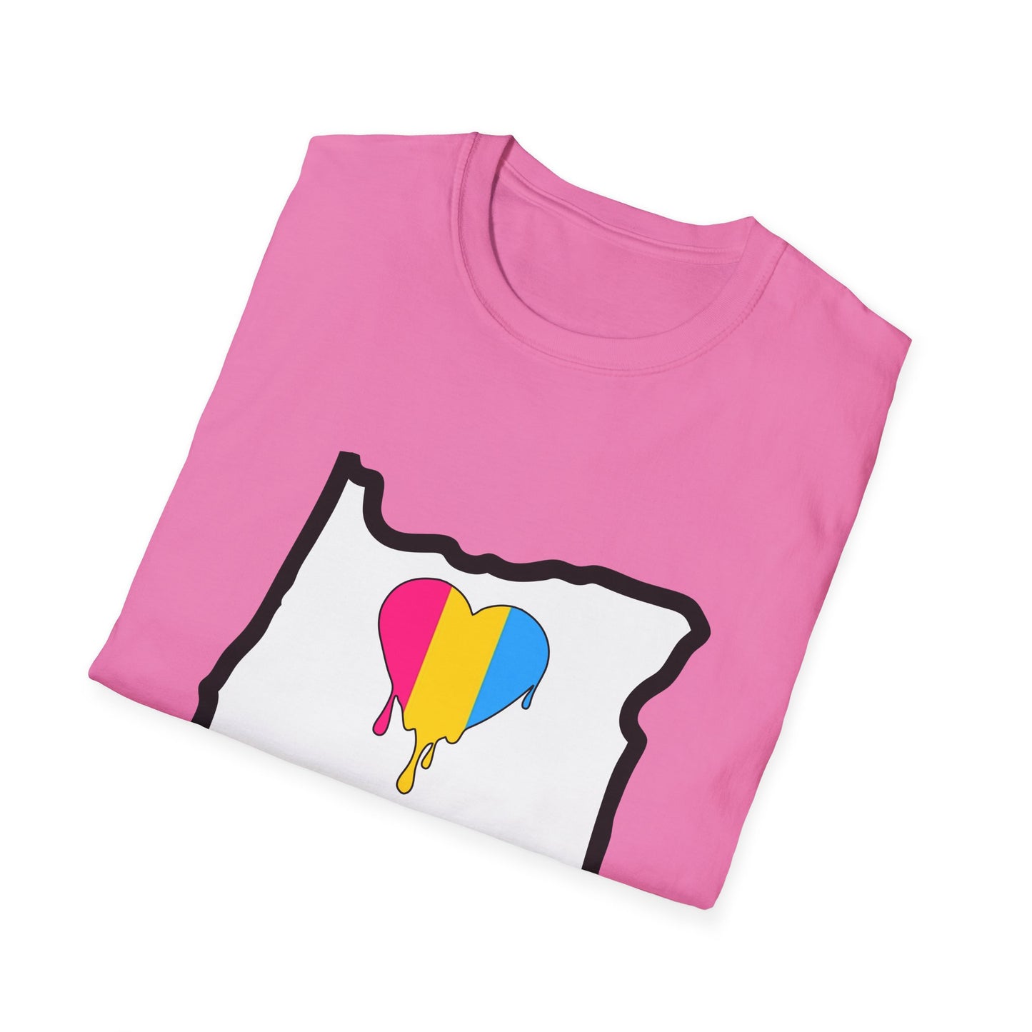 Oregon Pride Tee Shirt (Pan Pride)