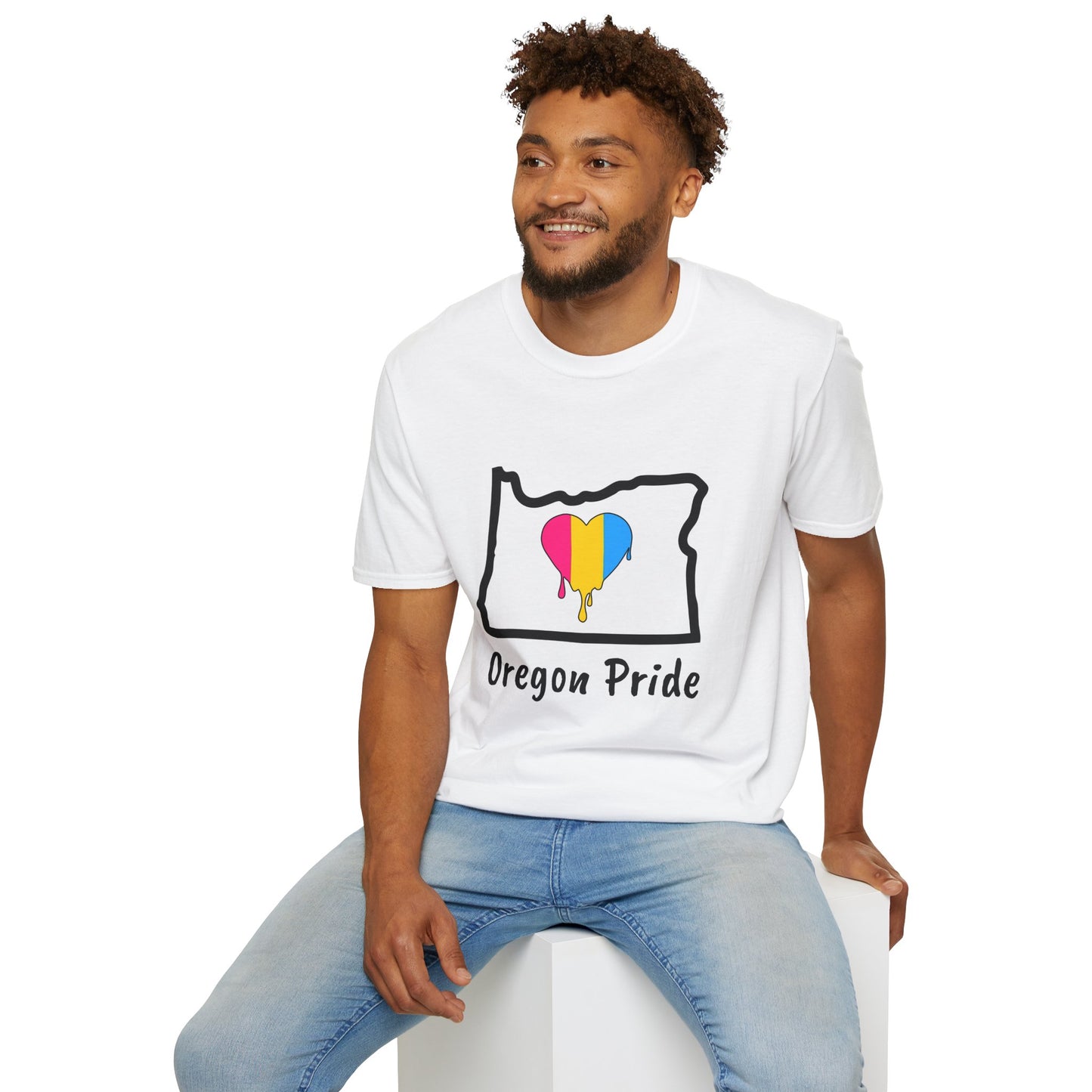 Oregon Pride Tee Shirt (Pan Pride)