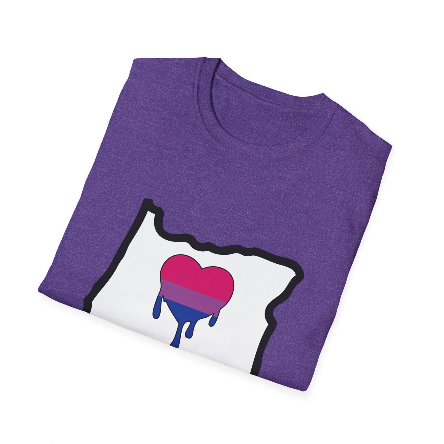 Oregon Pride Tee Shirt (Bi Pride)