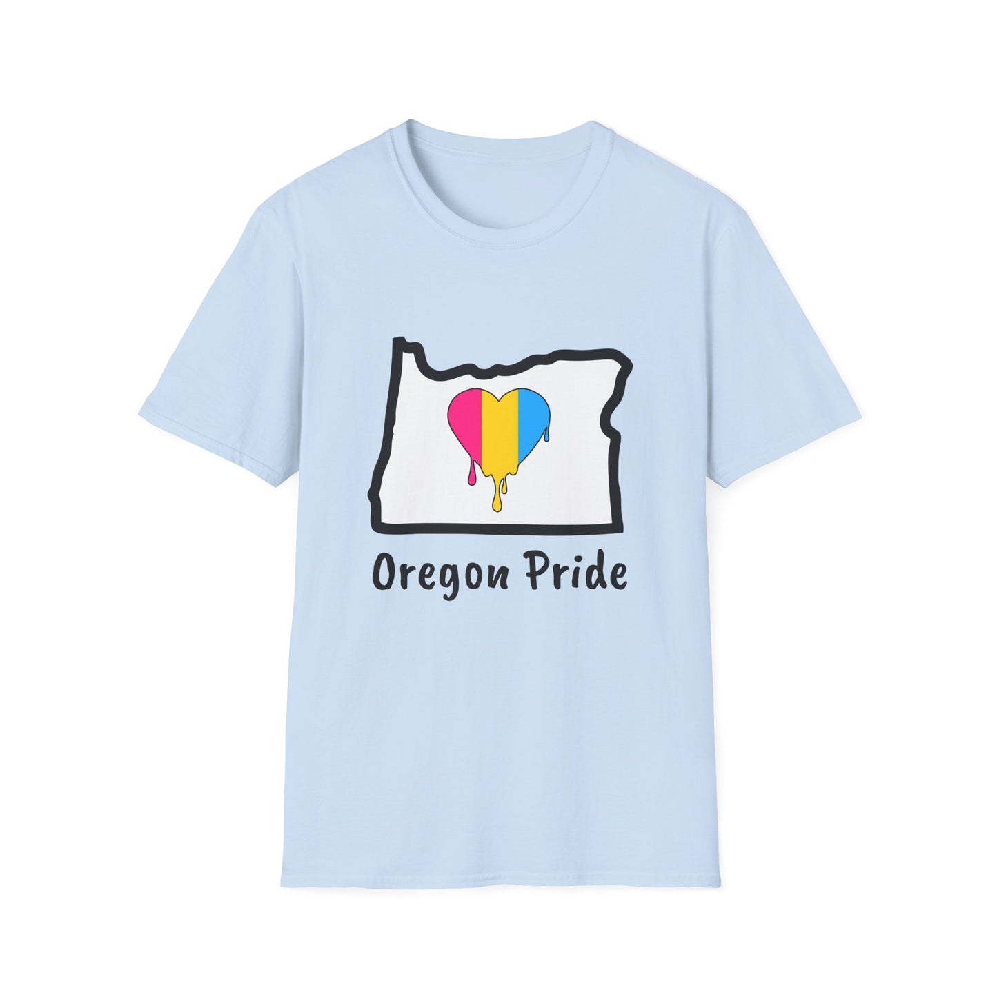 Oregon Pride Tee Shirt (Pan Pride)