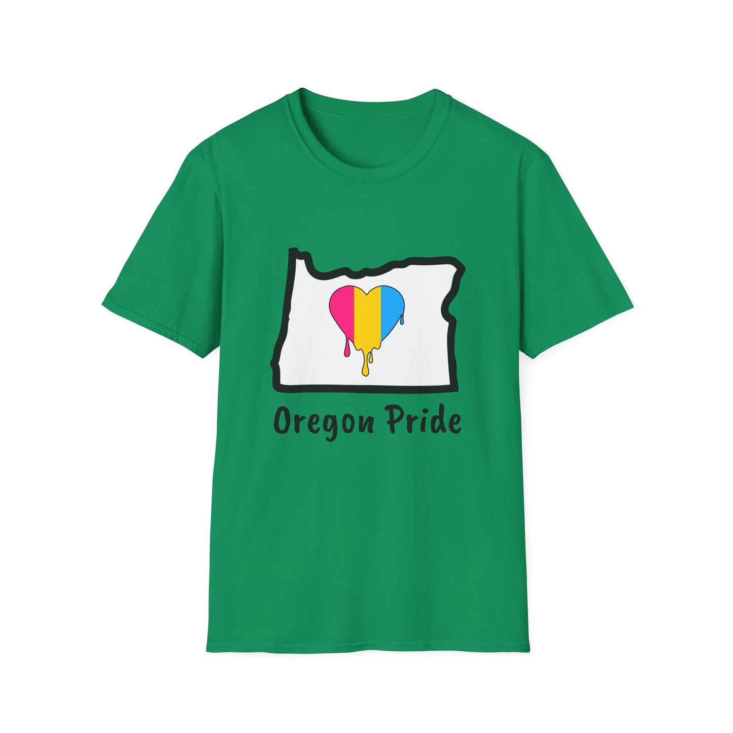 Oregon Pride Tee Shirt (Pan Pride)
