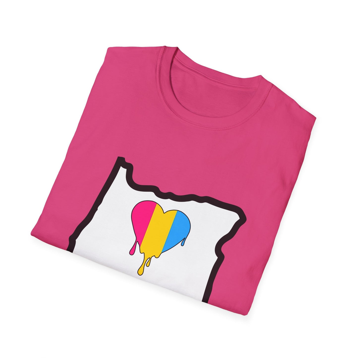 Oregon Pride Tee Shirt (Pan Pride)