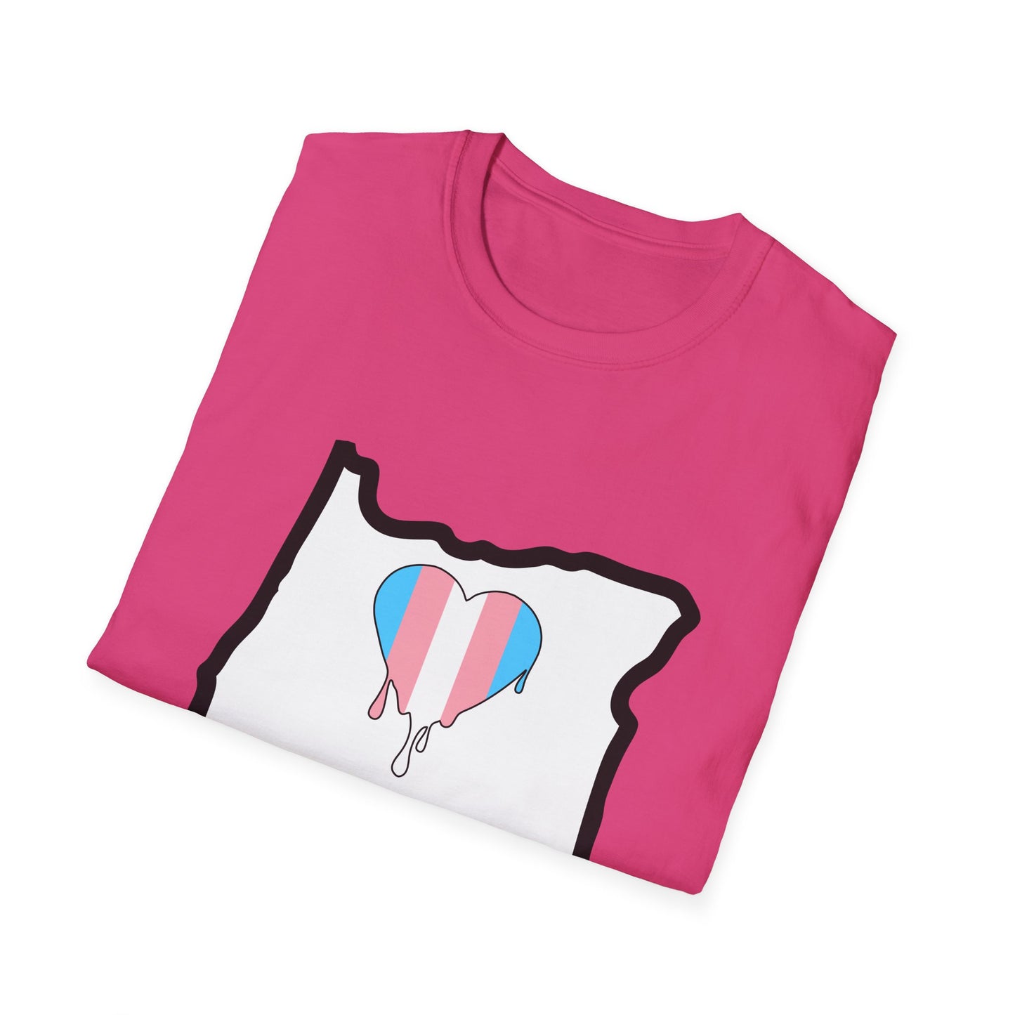 Oregon Pride Tee Shirt (Trans Pride)