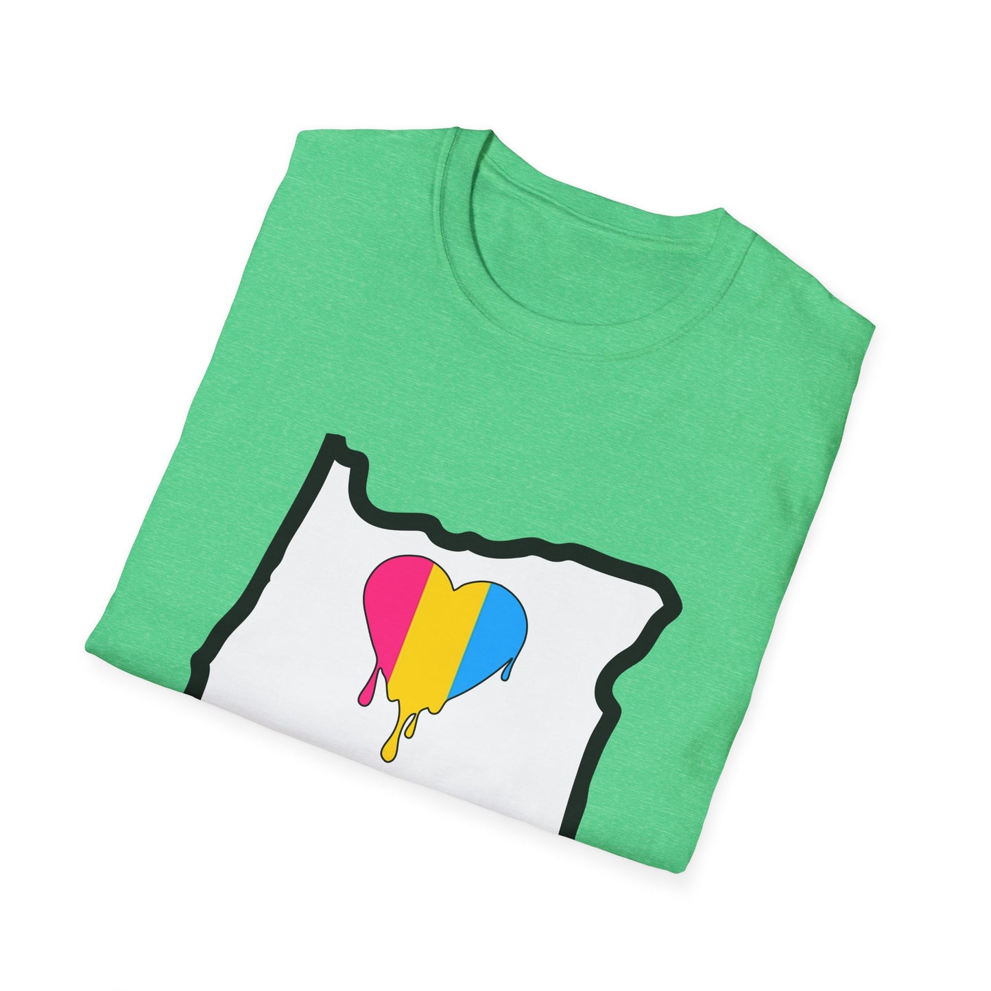 Oregon Pride Tee Shirt (Pan Pride)