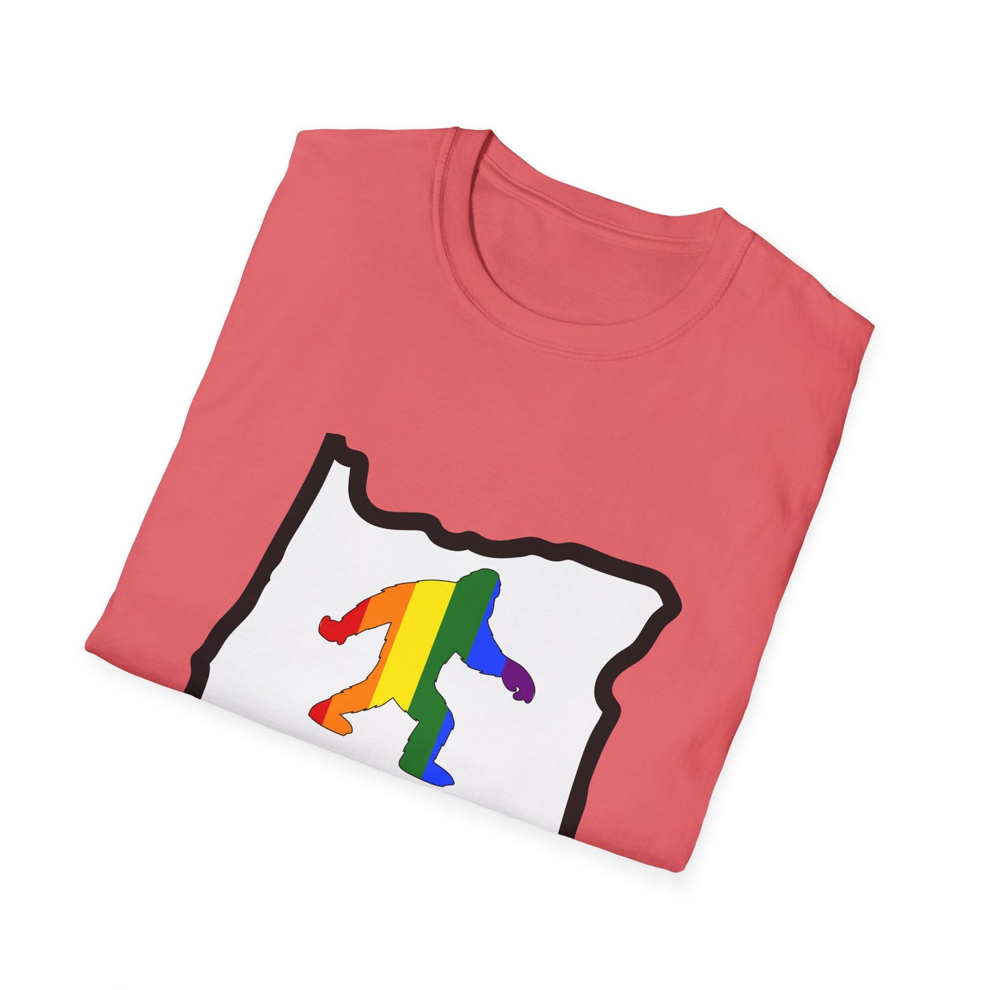 Oregon Pride Tee Shirt (Bigfoot-PNW Pride)
