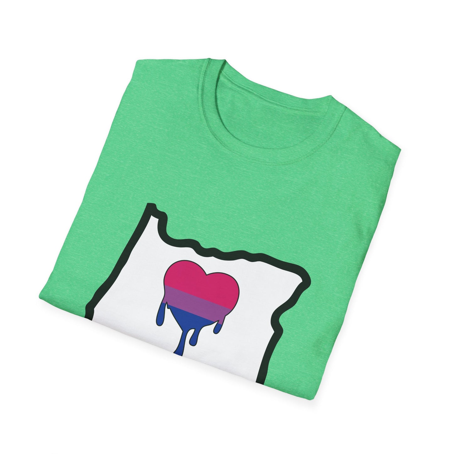 Oregon Pride Tee Shirt (Bi Pride)