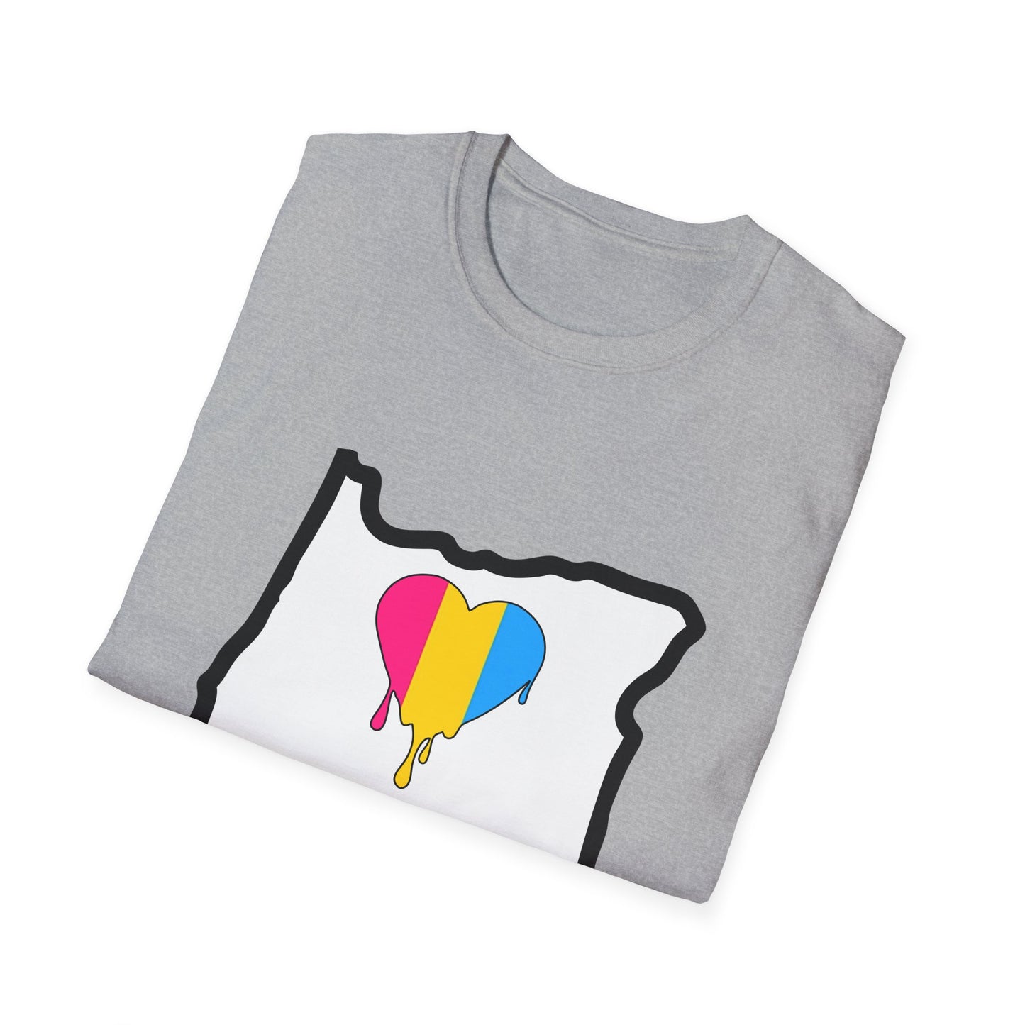 Oregon Pride Tee Shirt (Pan Pride)