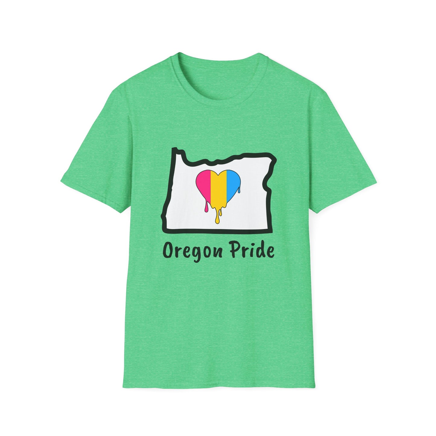 Oregon Pride Tee Shirt (Pan Pride)