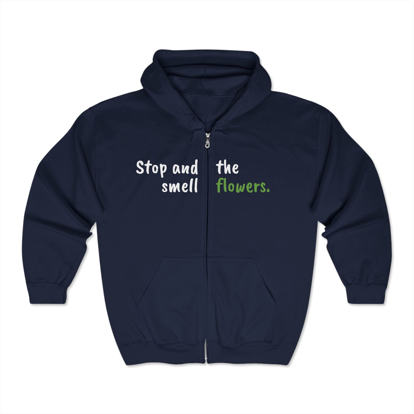 Oregon 420 Pride "Stop and smell the Flowers"-Unisex Zip Hoodie