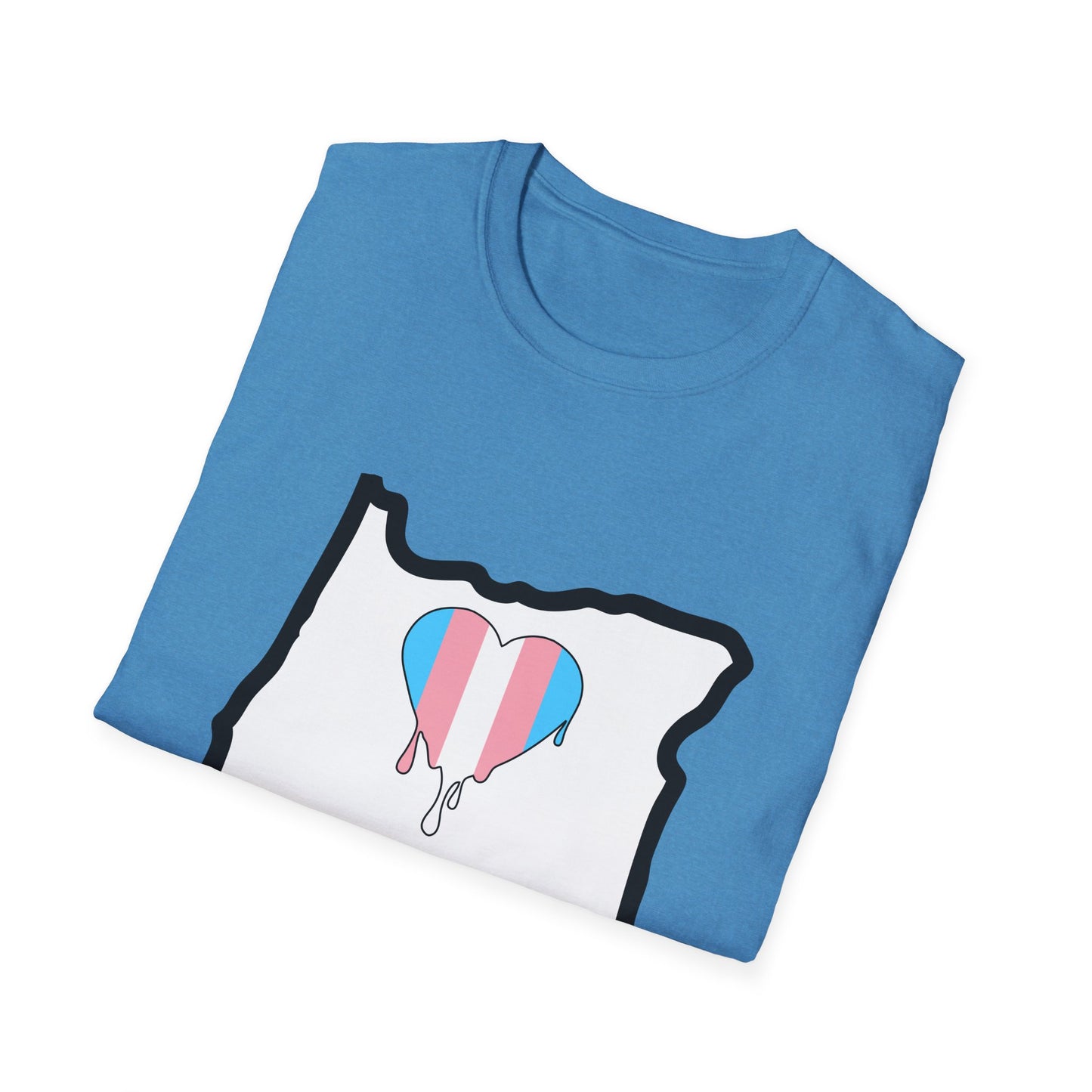Oregon Pride Tee Shirt (Trans Pride)