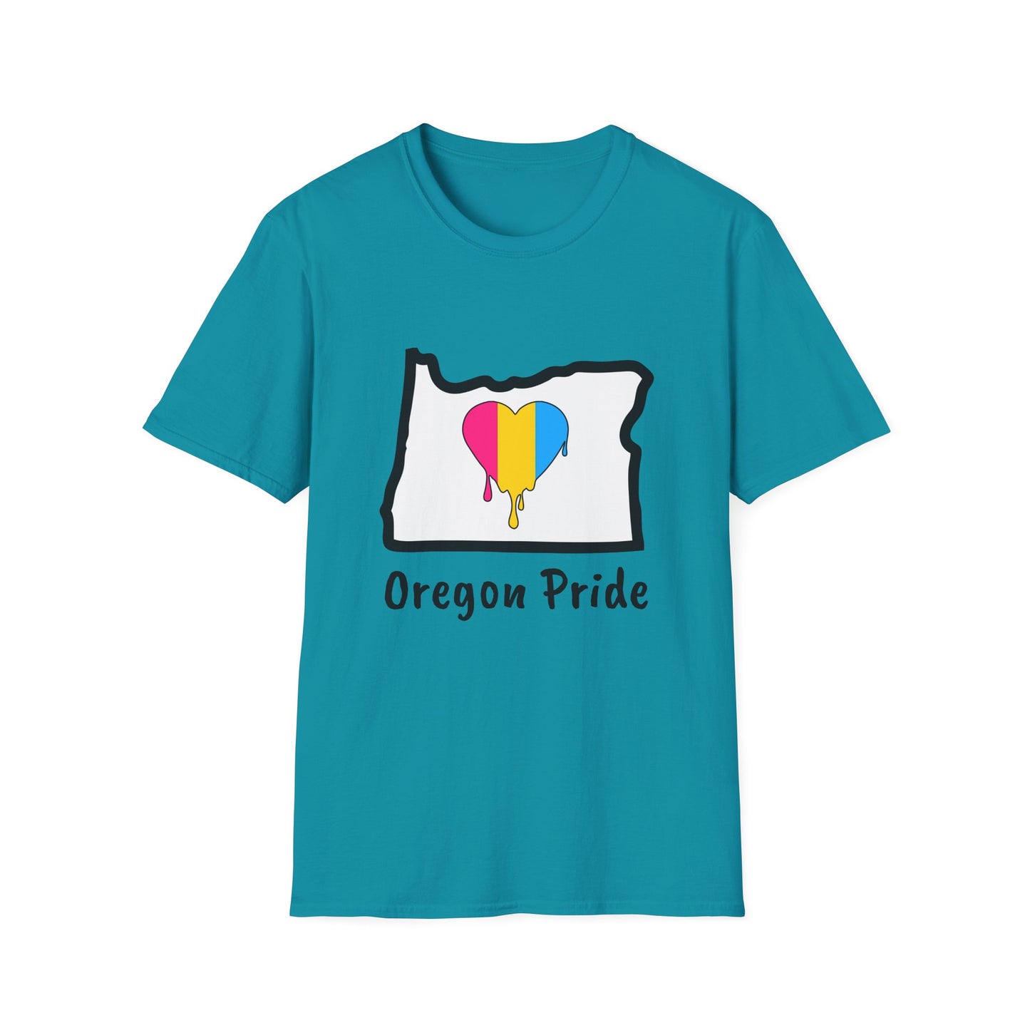 Oregon Pride Tee Shirt (Pan Pride)