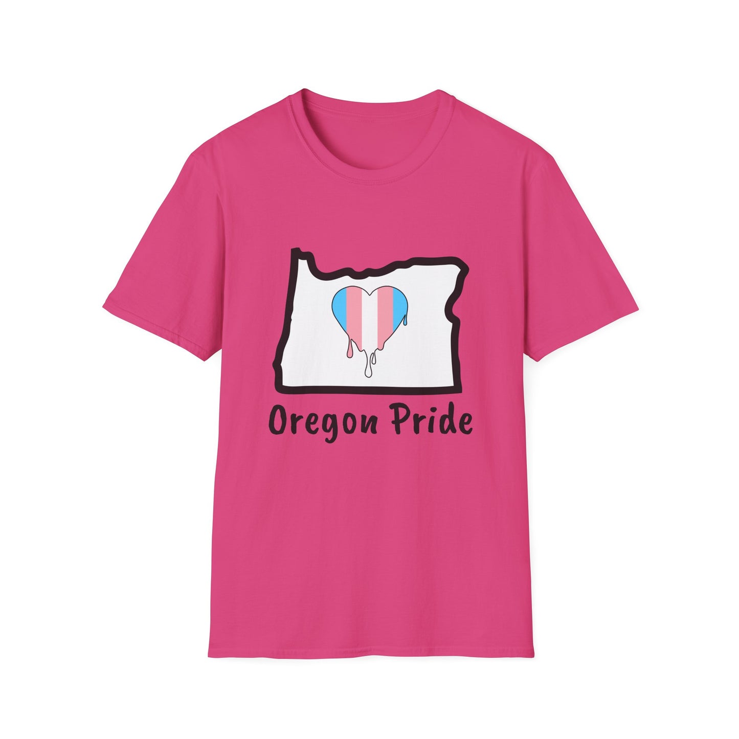 Oregon Pride Tee Shirt (Trans Pride)