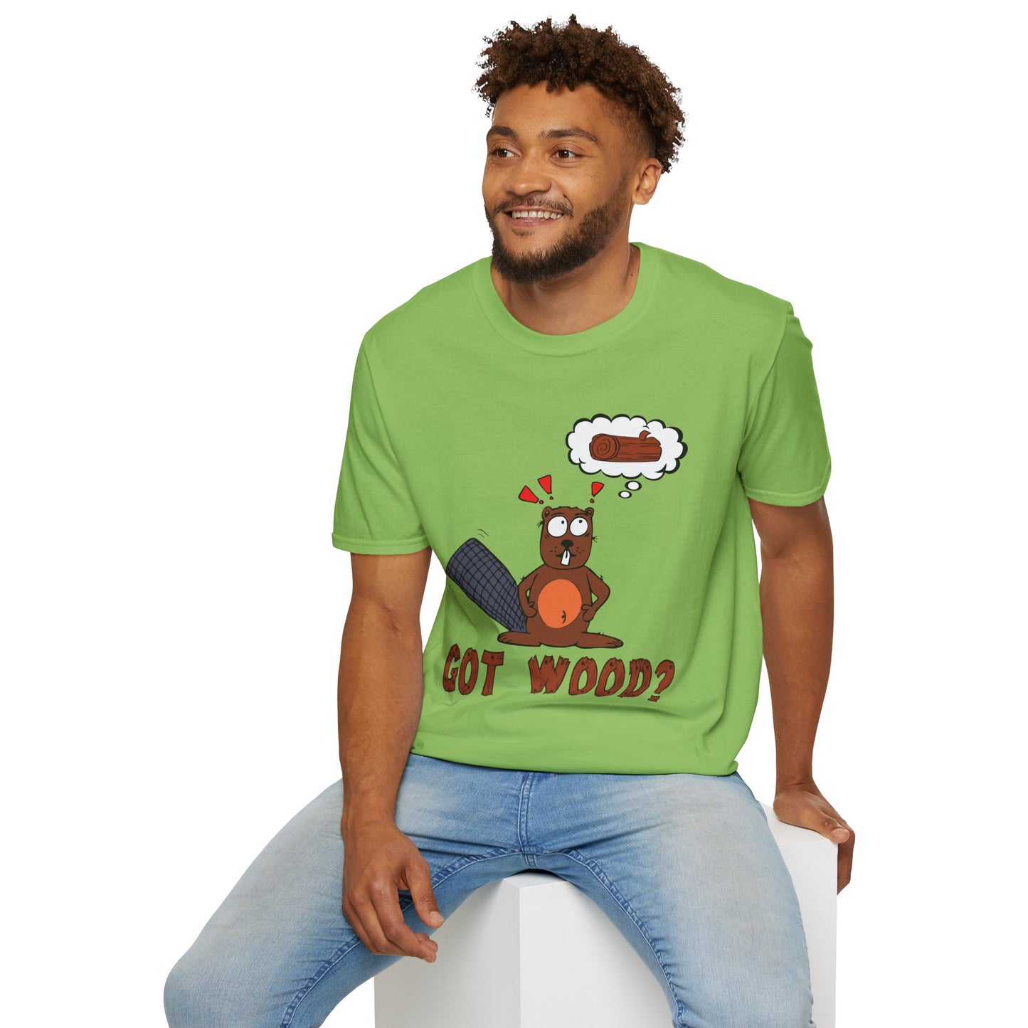 "Got Wood?" PNW Beaver Tee Shirt (Original design)