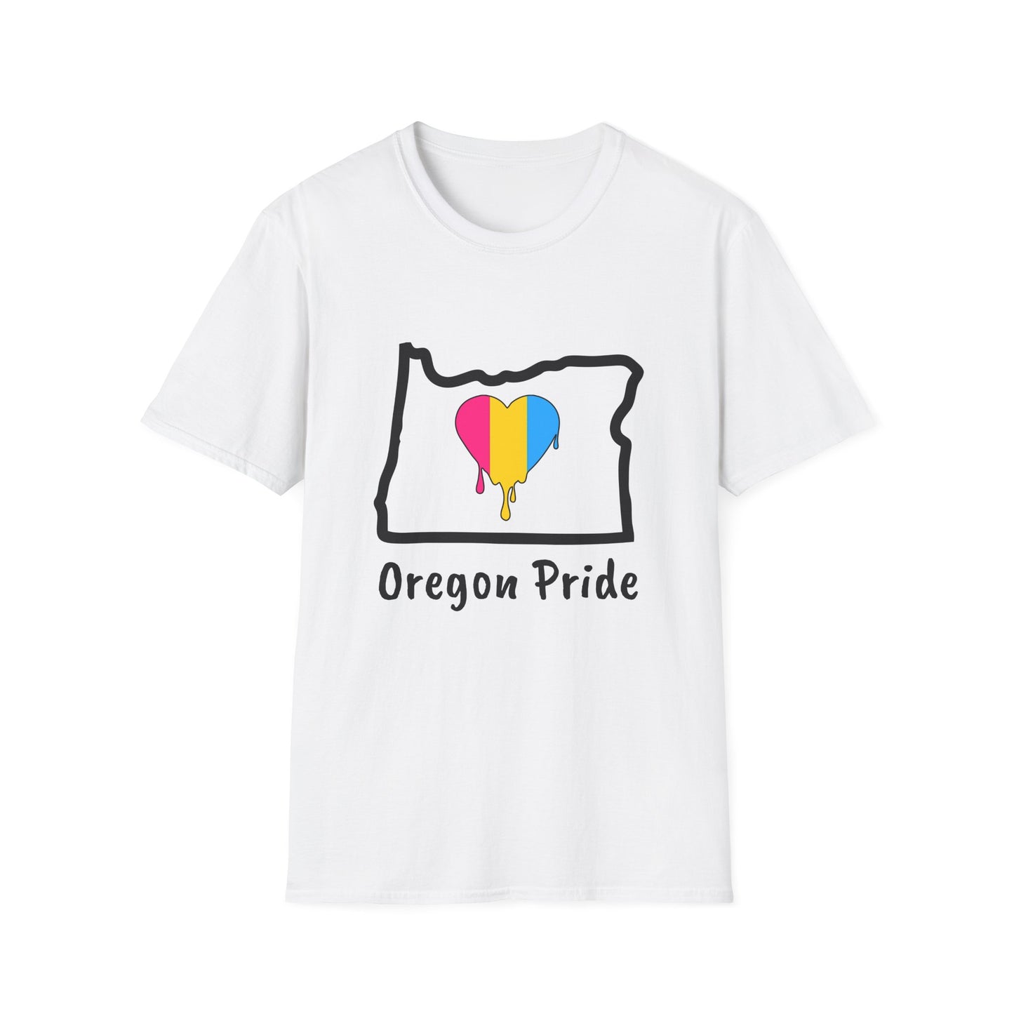 Oregon Pride Tee Shirt (Pan Pride)