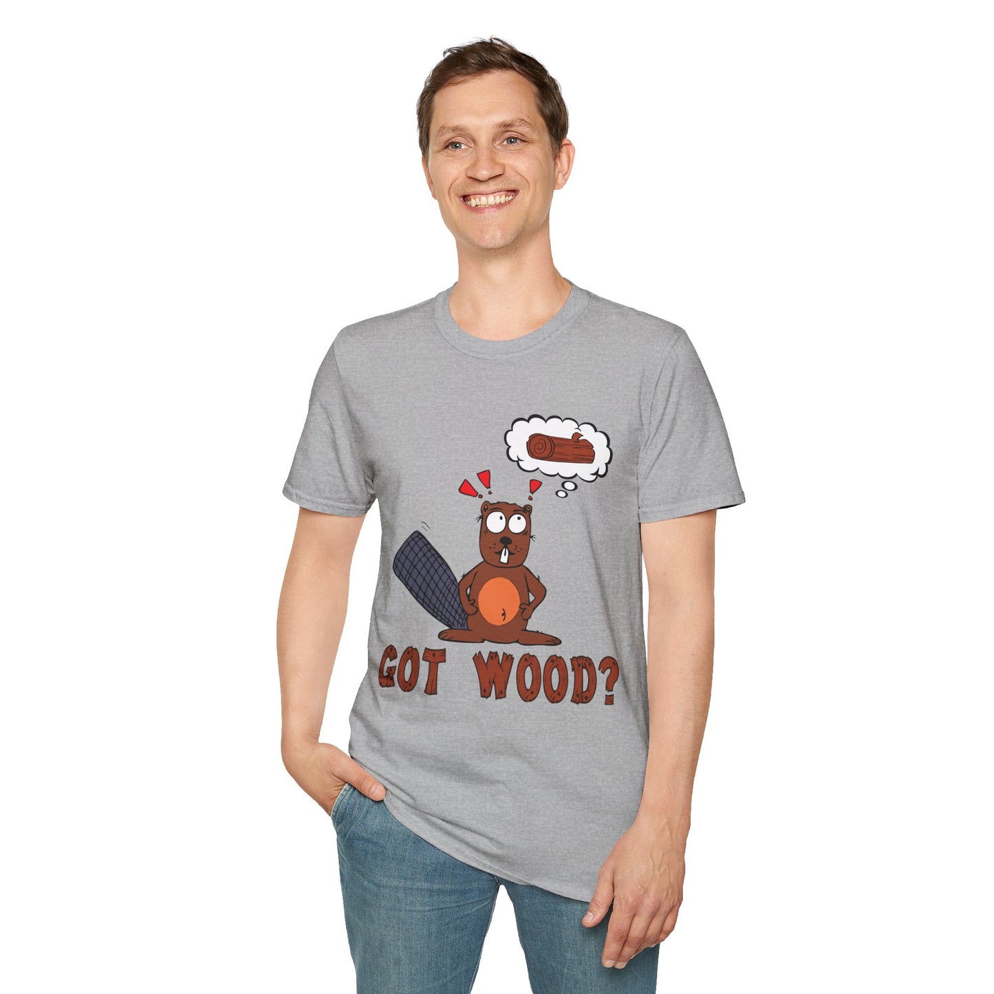 "Got Wood?" PNW Beaver Tee Shirt (Original design)