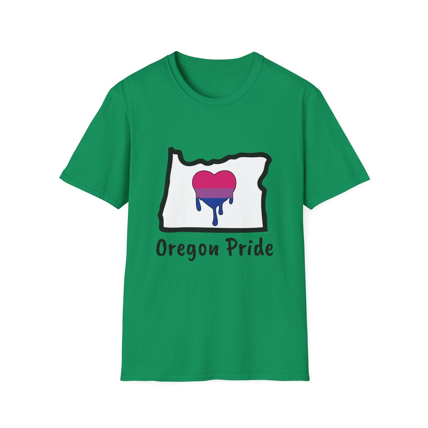 Oregon Pride Tee Shirt (Bi Pride)