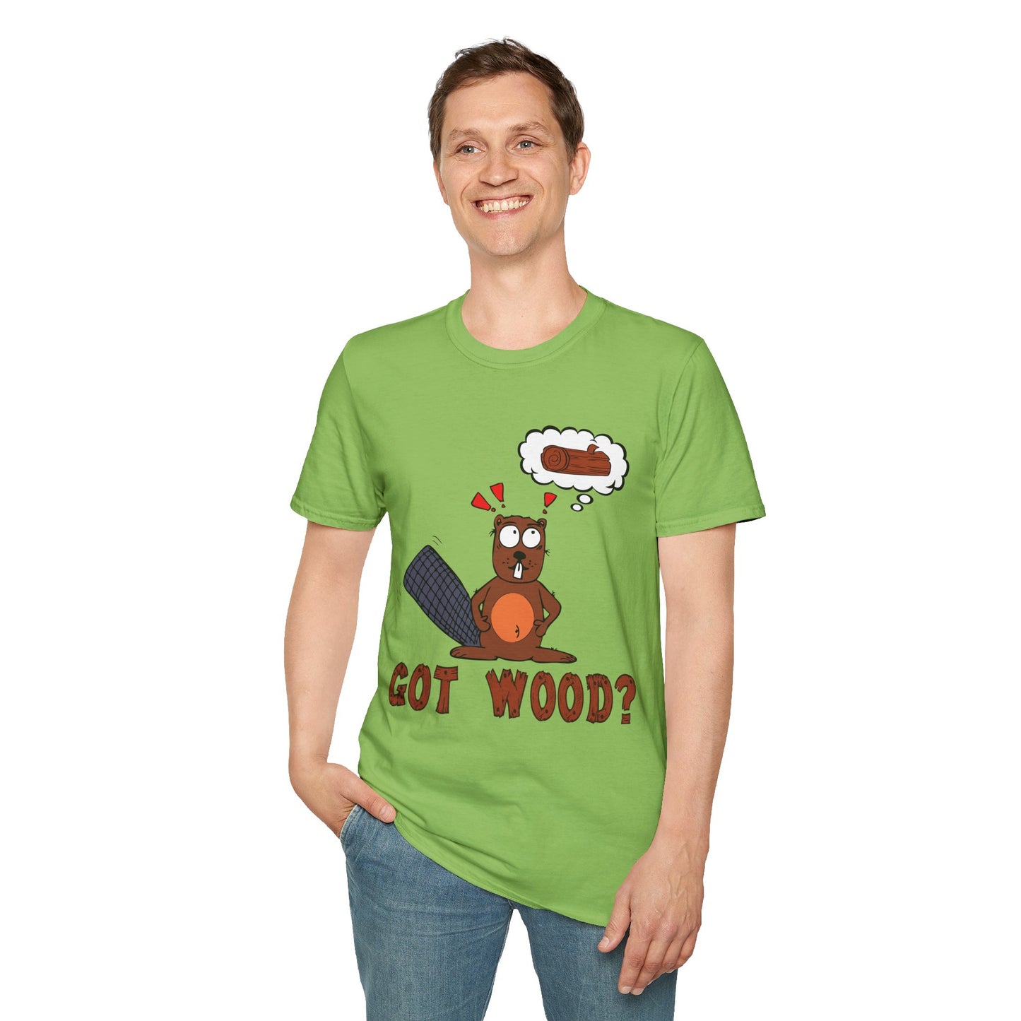 "Got Wood?" PNW Beaver Tee Shirt (Original design)