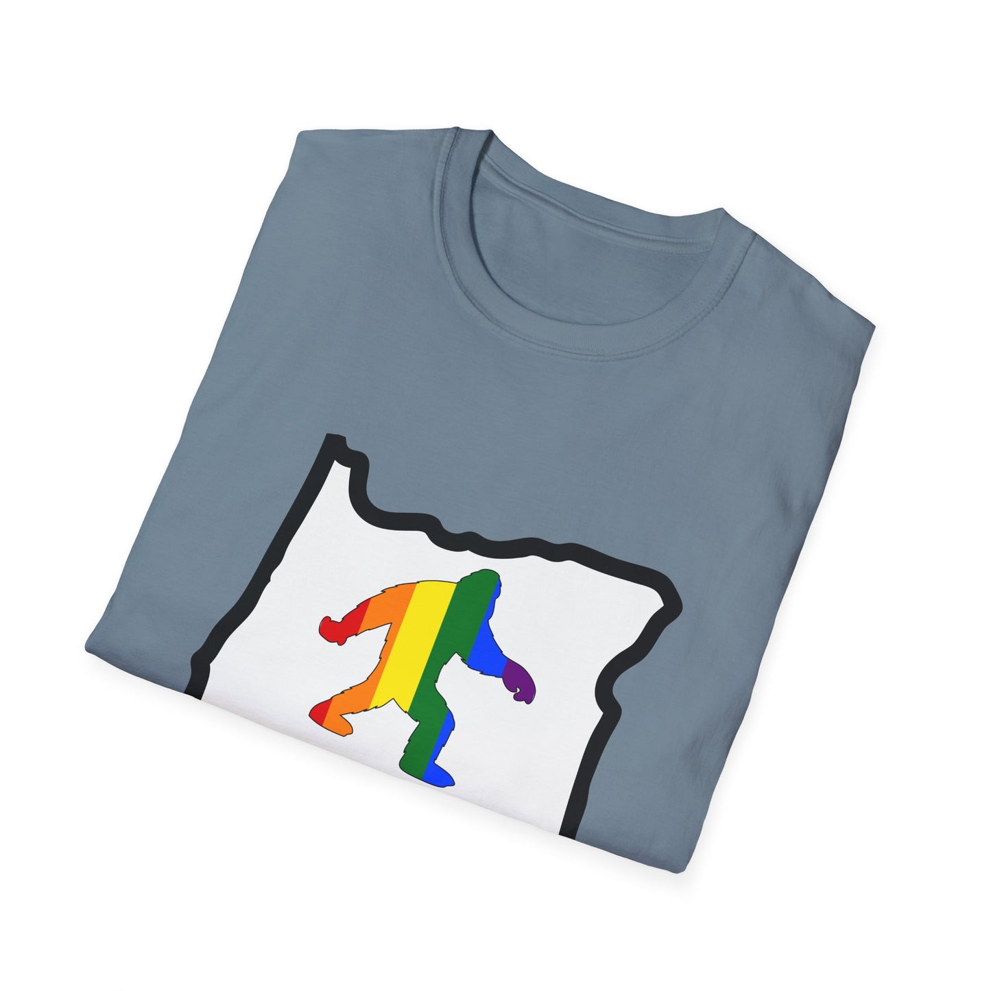 Oregon Pride Tee Shirt (Bigfoot-PNW Pride)
