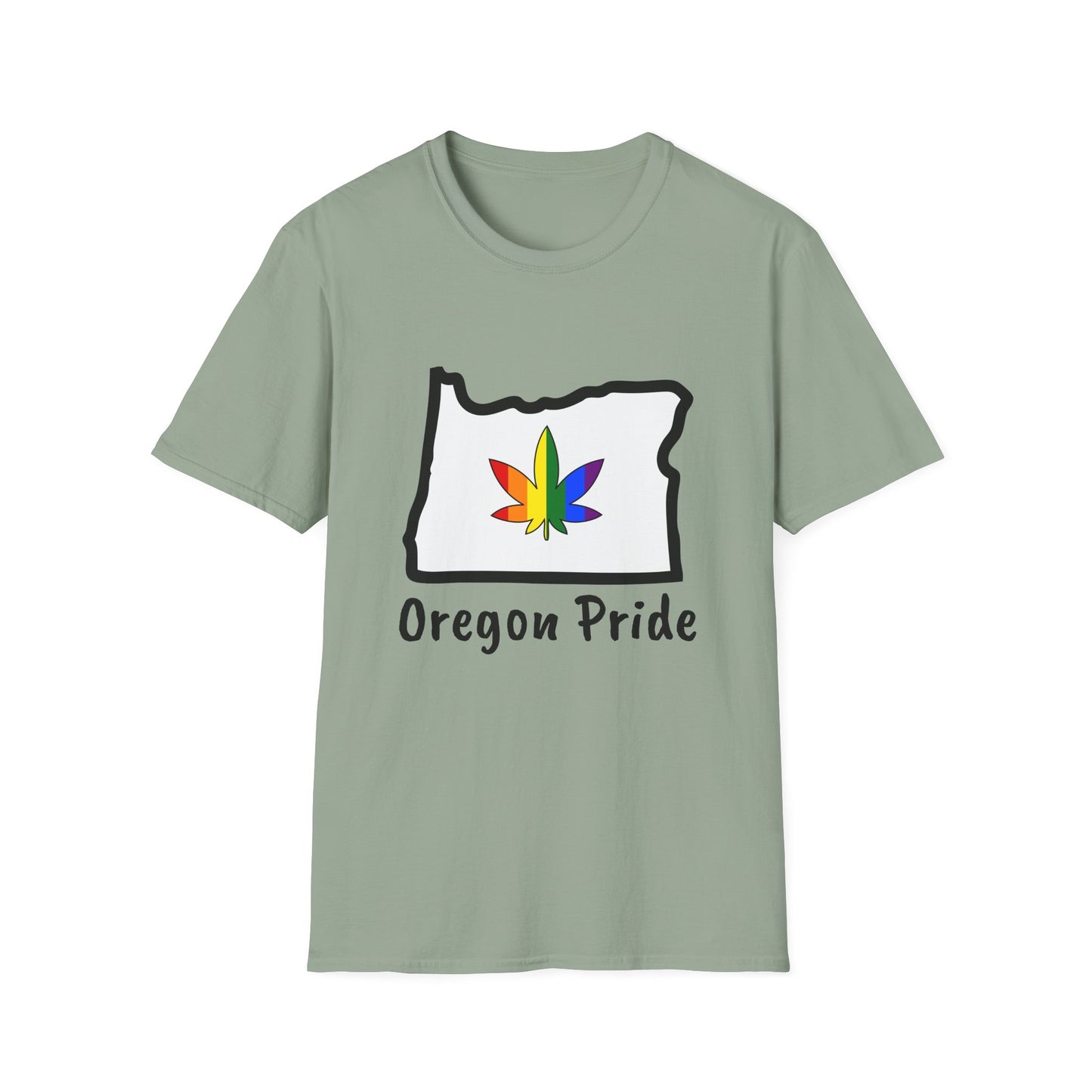 Oregon Pride Tee Shirt (420 Pride)
