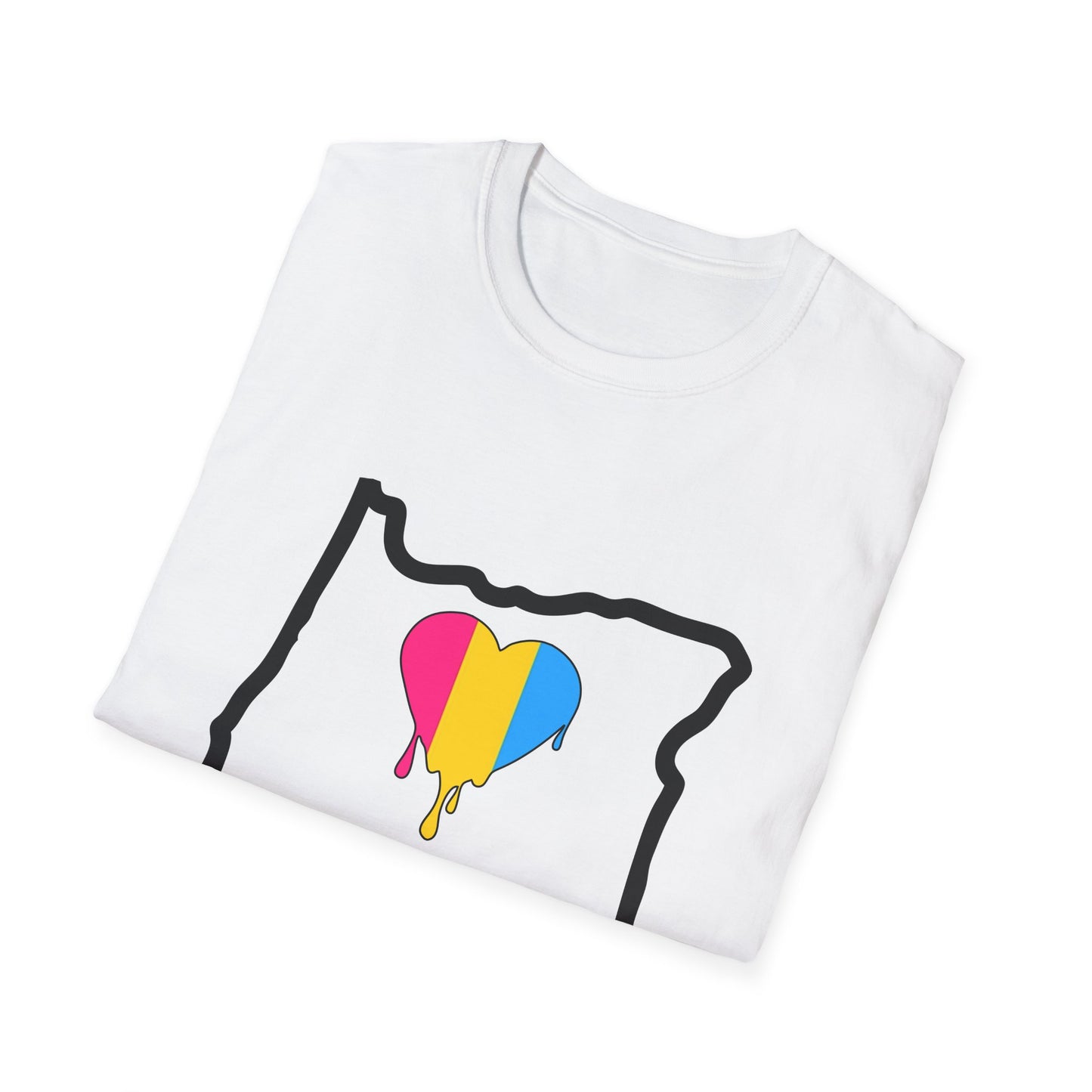 Oregon Pride Tee Shirt (Pan Pride)