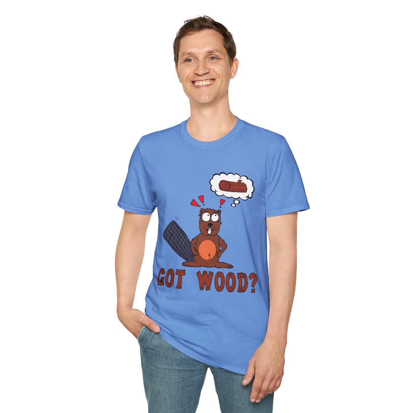 "Got Wood?" PNW Beaver Tee Shirt (Original design)