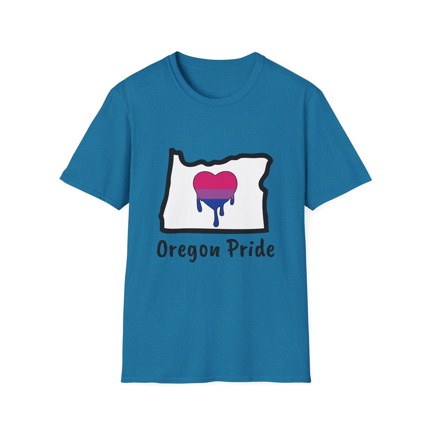 Oregon Pride Tee Shirt (Bi Pride)