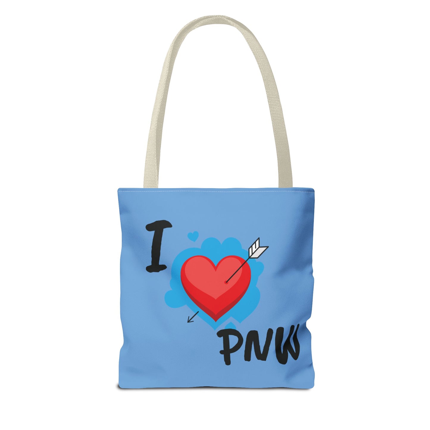 "Got Wood?" Beaver/I Love PNW Tote Bag (Our Original Art)