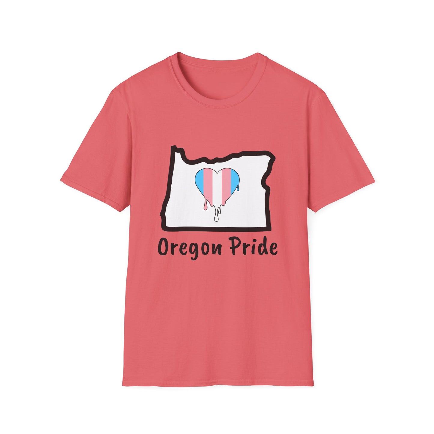 Oregon Pride Tee Shirt (Trans Pride)