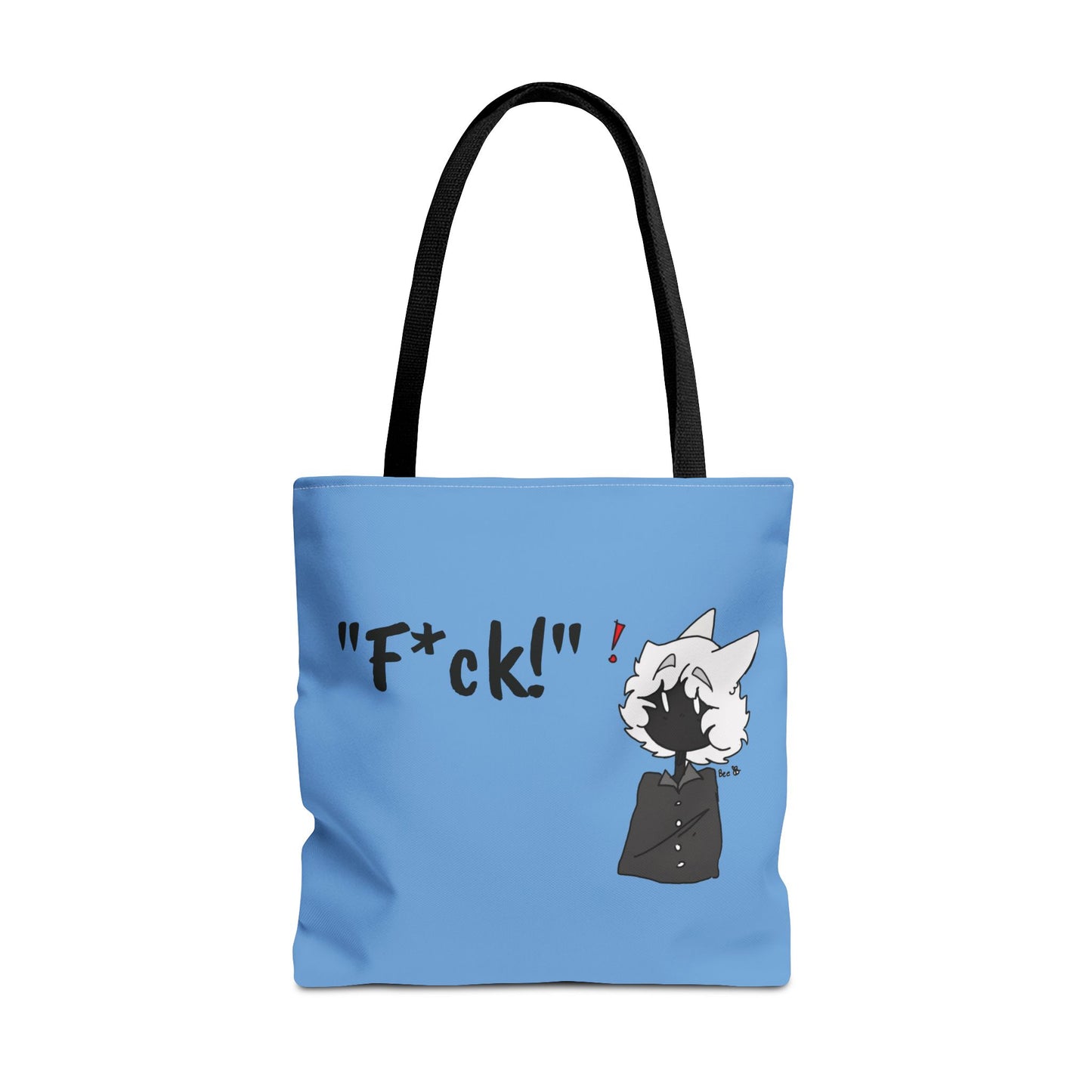 Norman, "F*ck"/ Mirror Mirror, Original Art-Tote Bag (AOP)