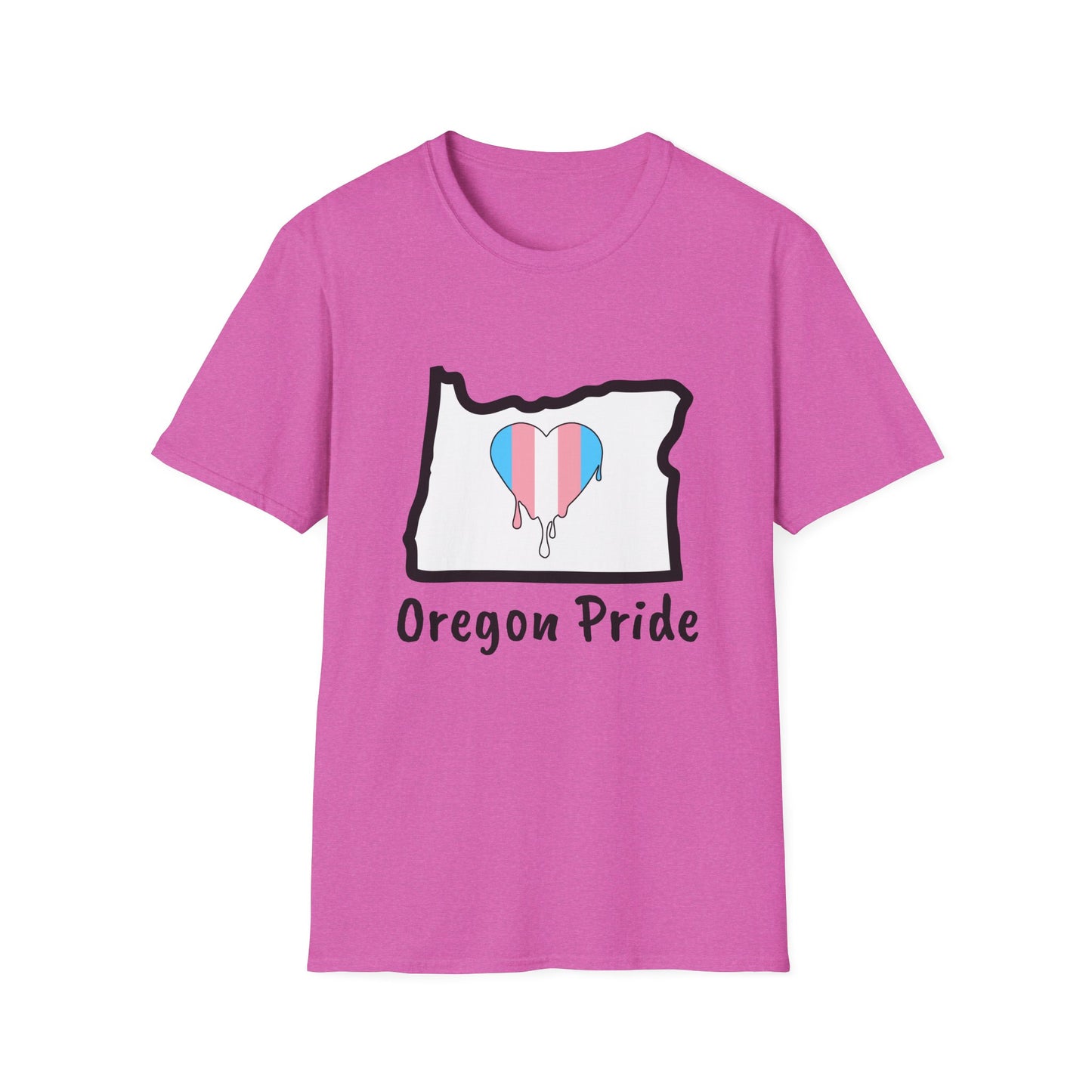 Oregon Pride Tee Shirt (Trans Pride)