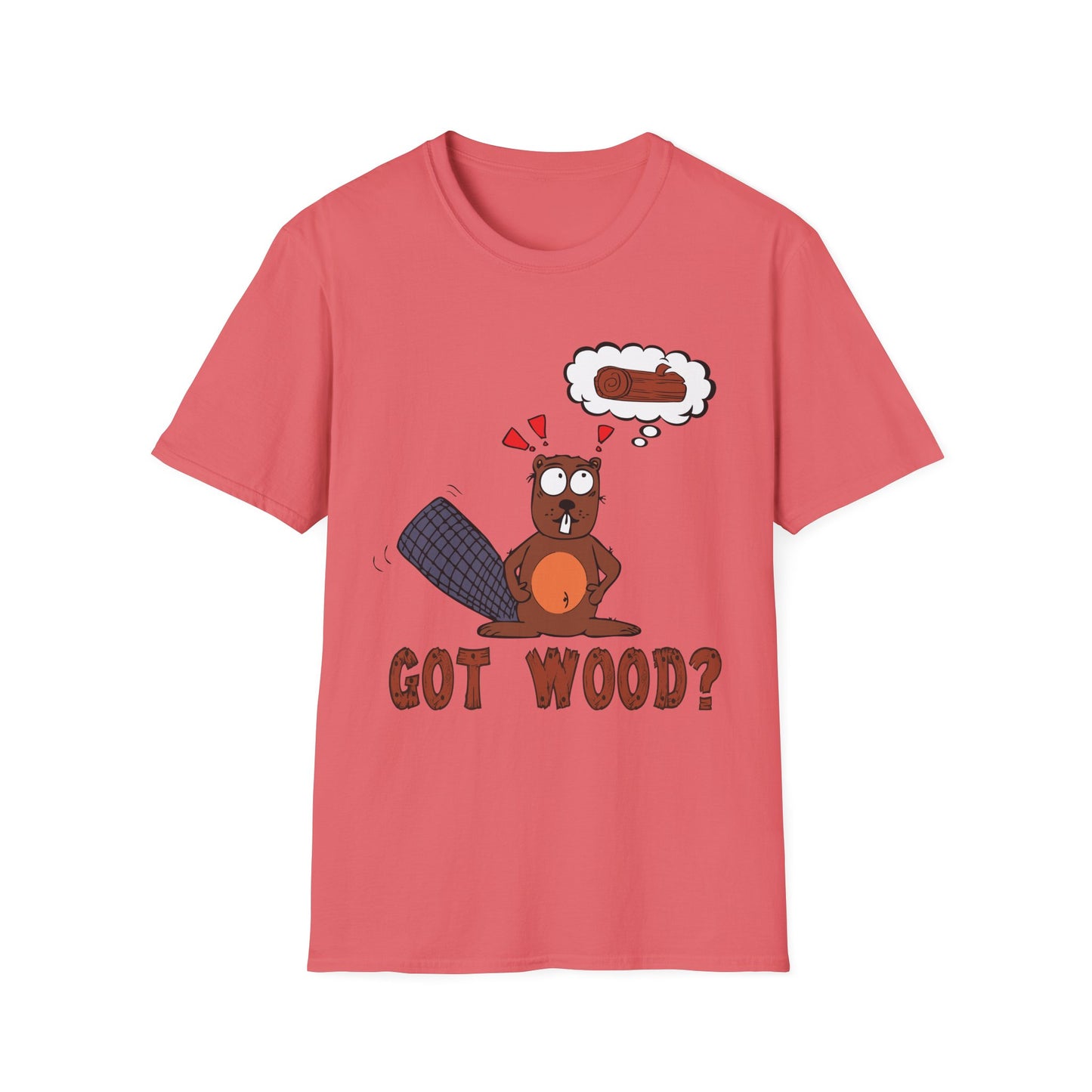 "Got Wood?" PNW Beaver Tee Shirt (Original design)