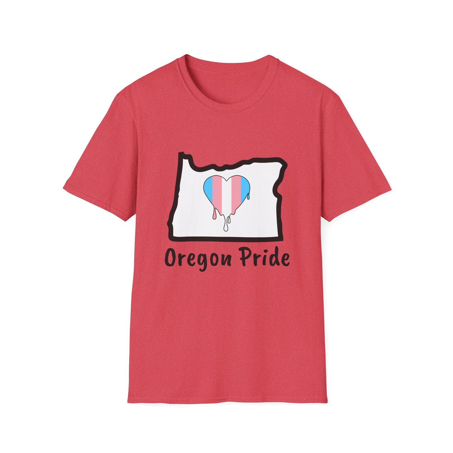 Oregon Pride Tee Shirt (Trans Pride)