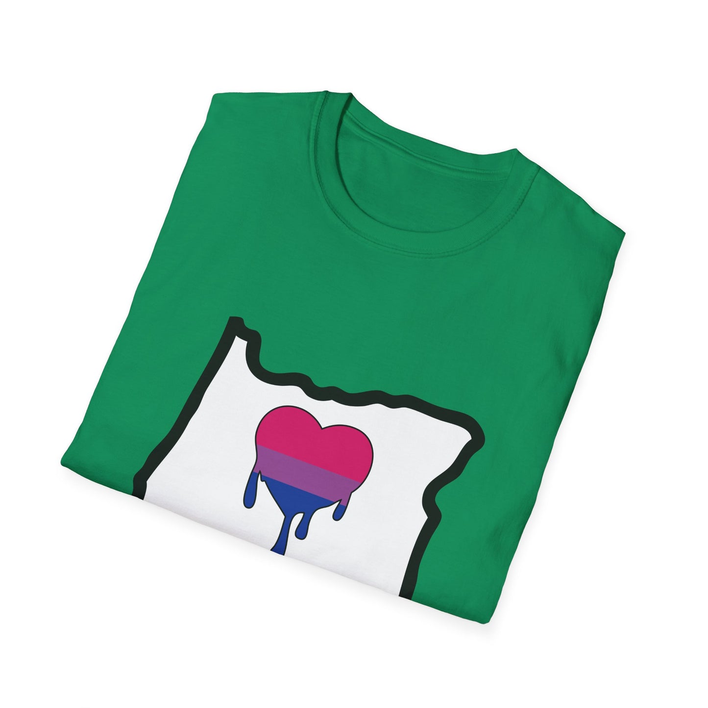 Oregon Pride Tee Shirt (Bi Pride)